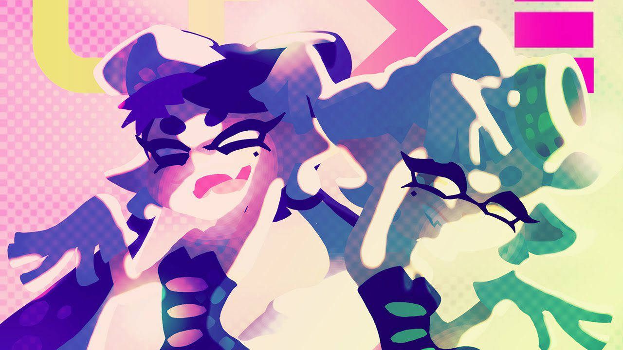Download Splatoon Squid Sisters Poster Wallpaper