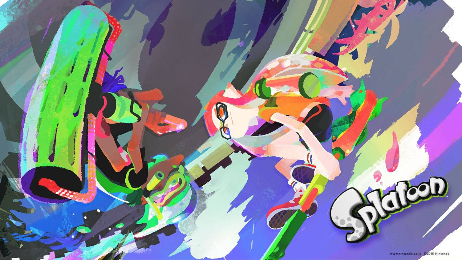 Download Nintendo Splatoon Art Wallpaper