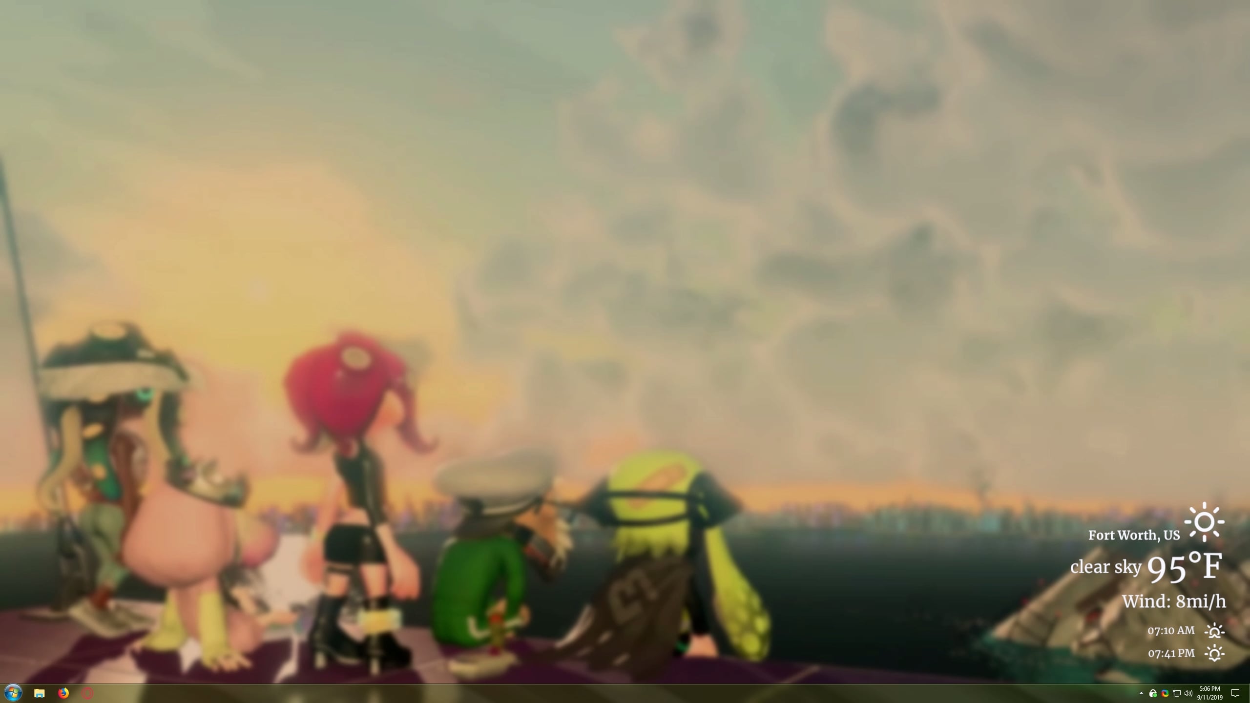 My New Octo Expansion Themed Live Desktop Background