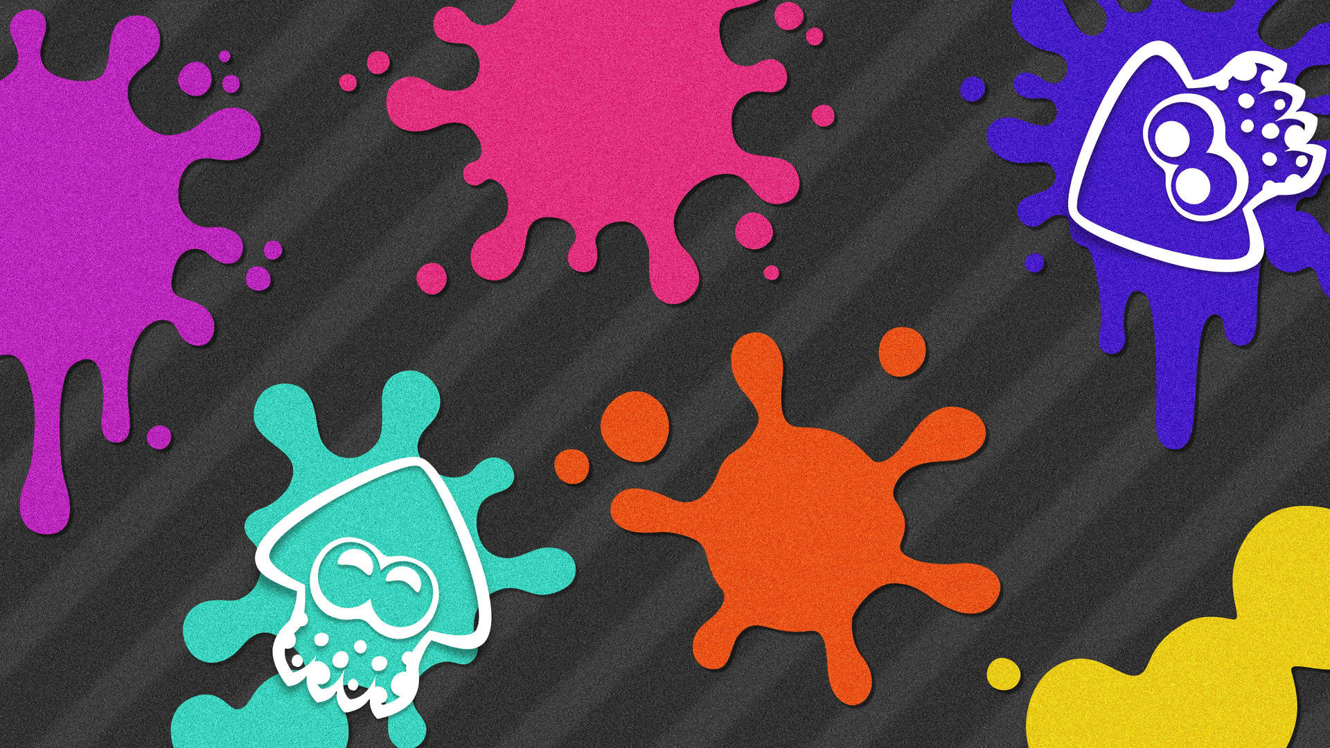 Download Splatoon Squid Splats Background Background