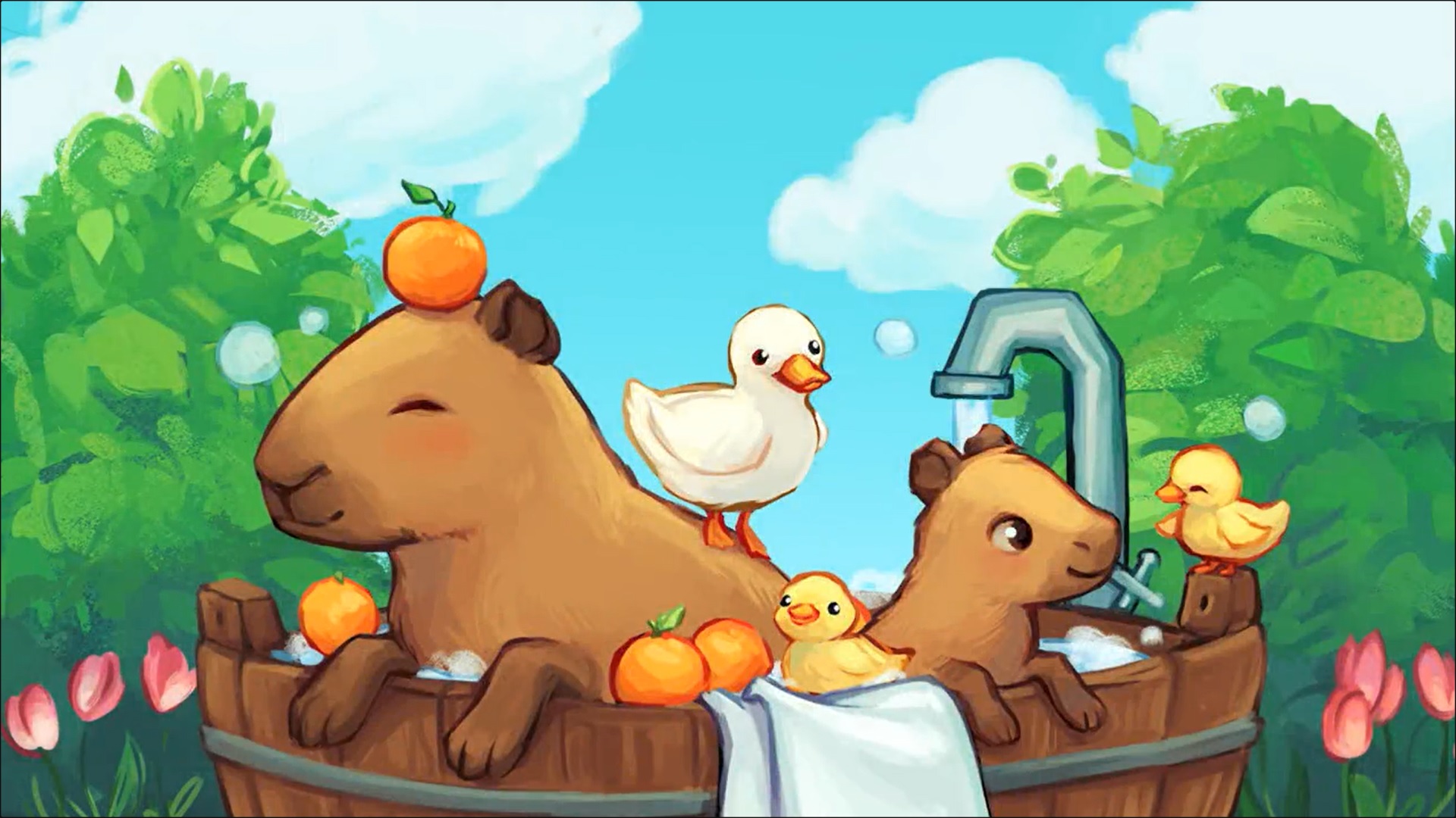 This Cozy Capybara Themed Simulation Game Has Overwhelmingly Positive Reviews On Steam And We Can See Why
