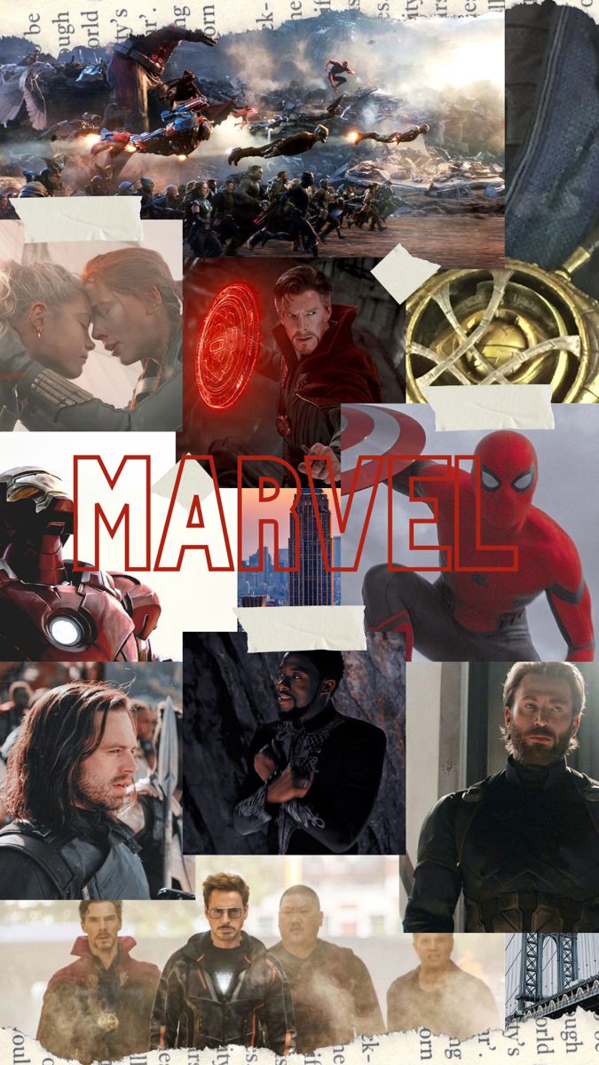 Marvel Wallpaper Collage