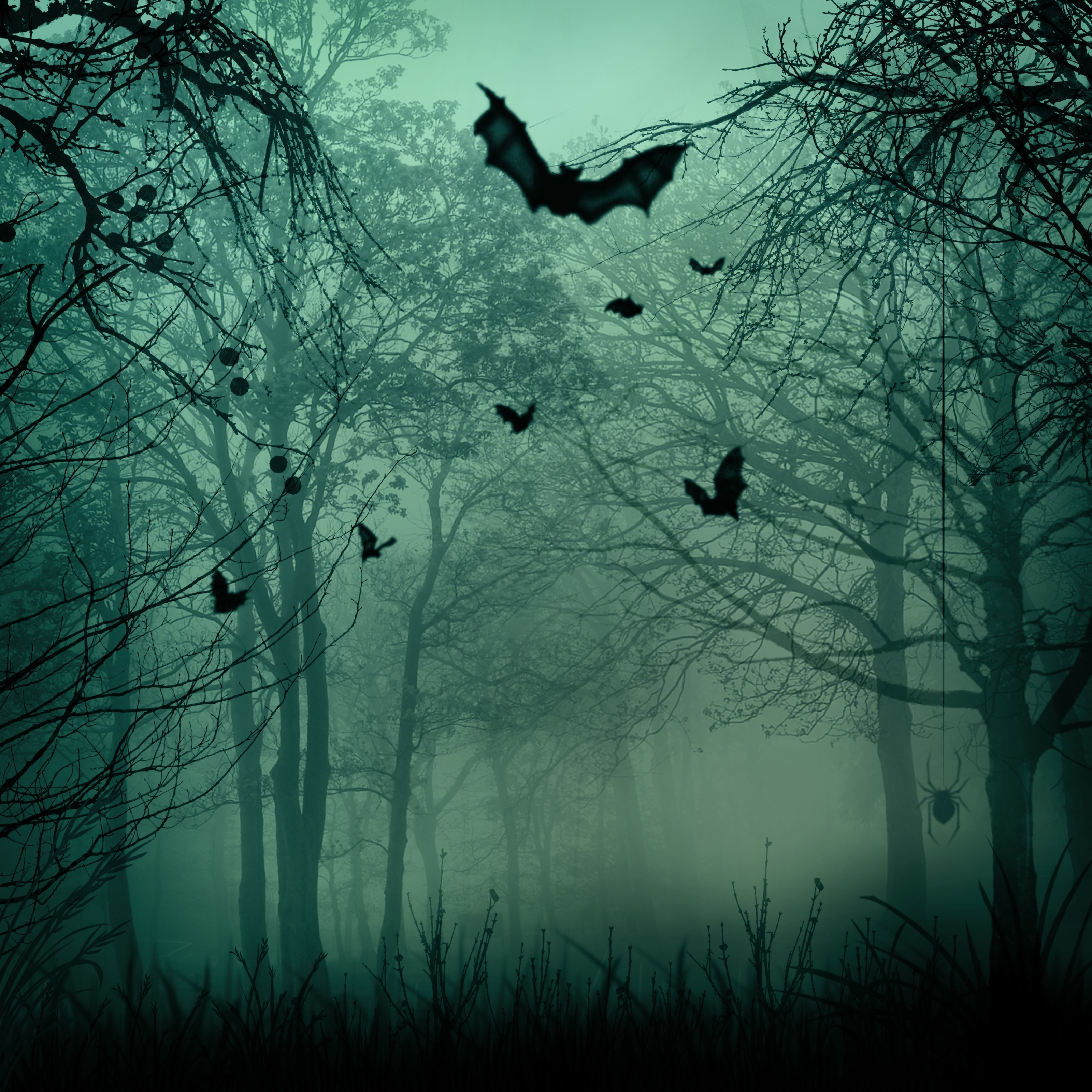 Haunted Woods Wall Mural