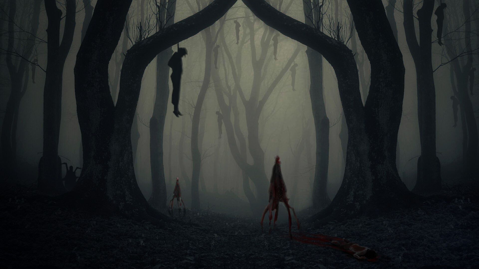 Creepy Woods Montage