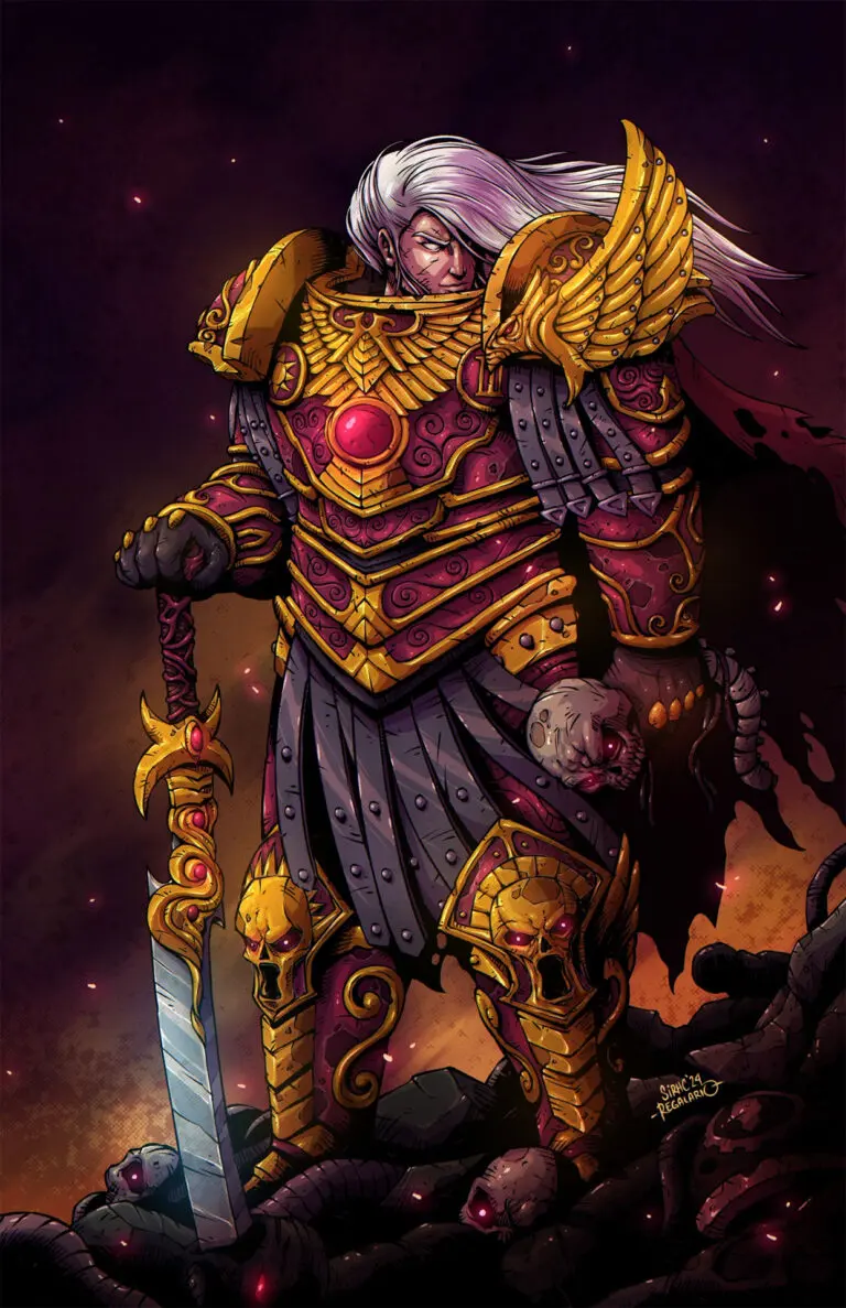 Fulgrim Warhammer 40K Artwork