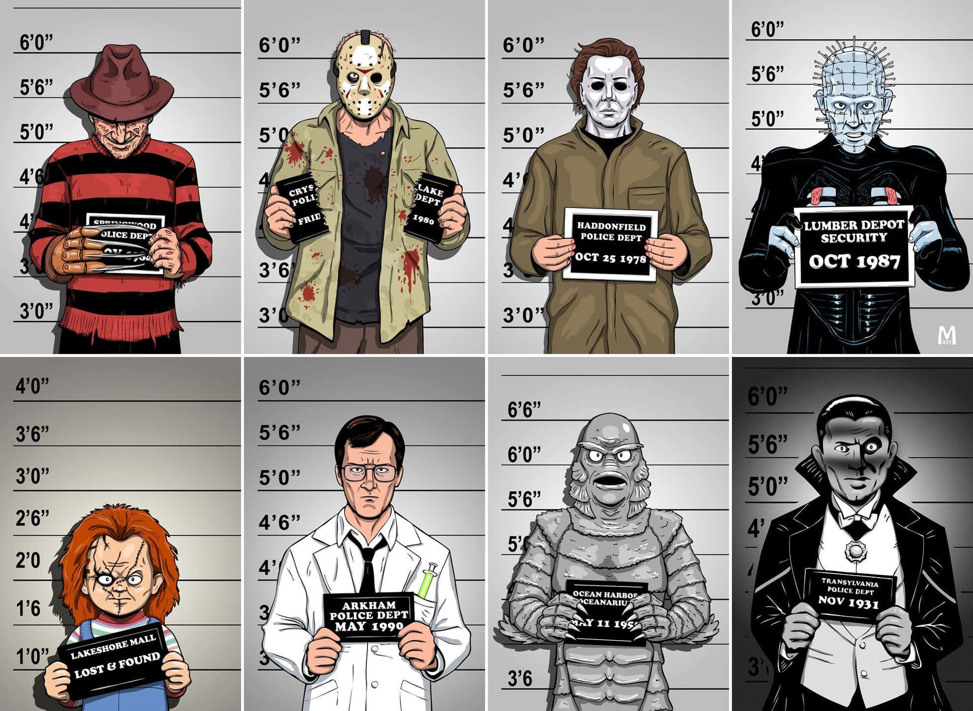 Download Classic Horror Icon Wallpaper