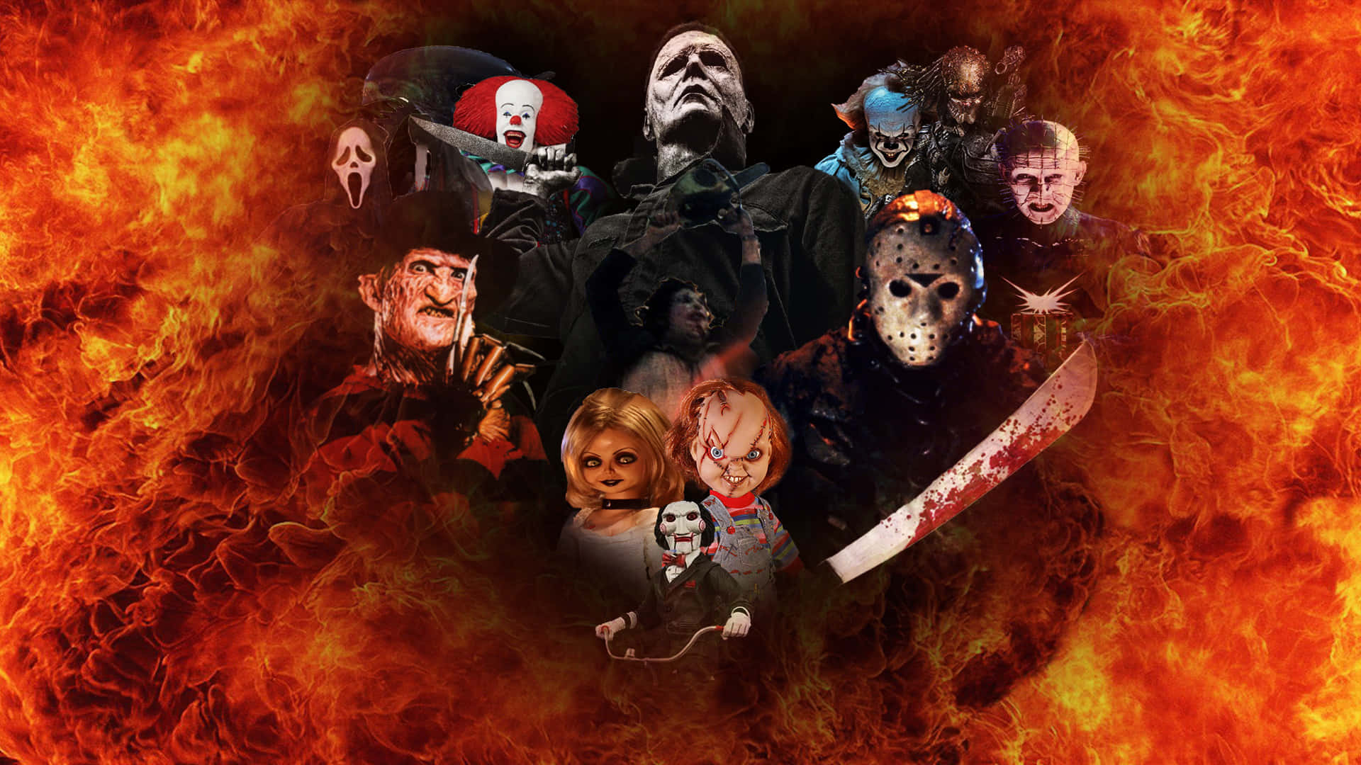 Download Classic Horror Icon Wallpaper