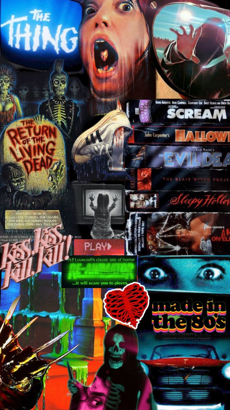 Vintage 80s Horror shorror #horror
