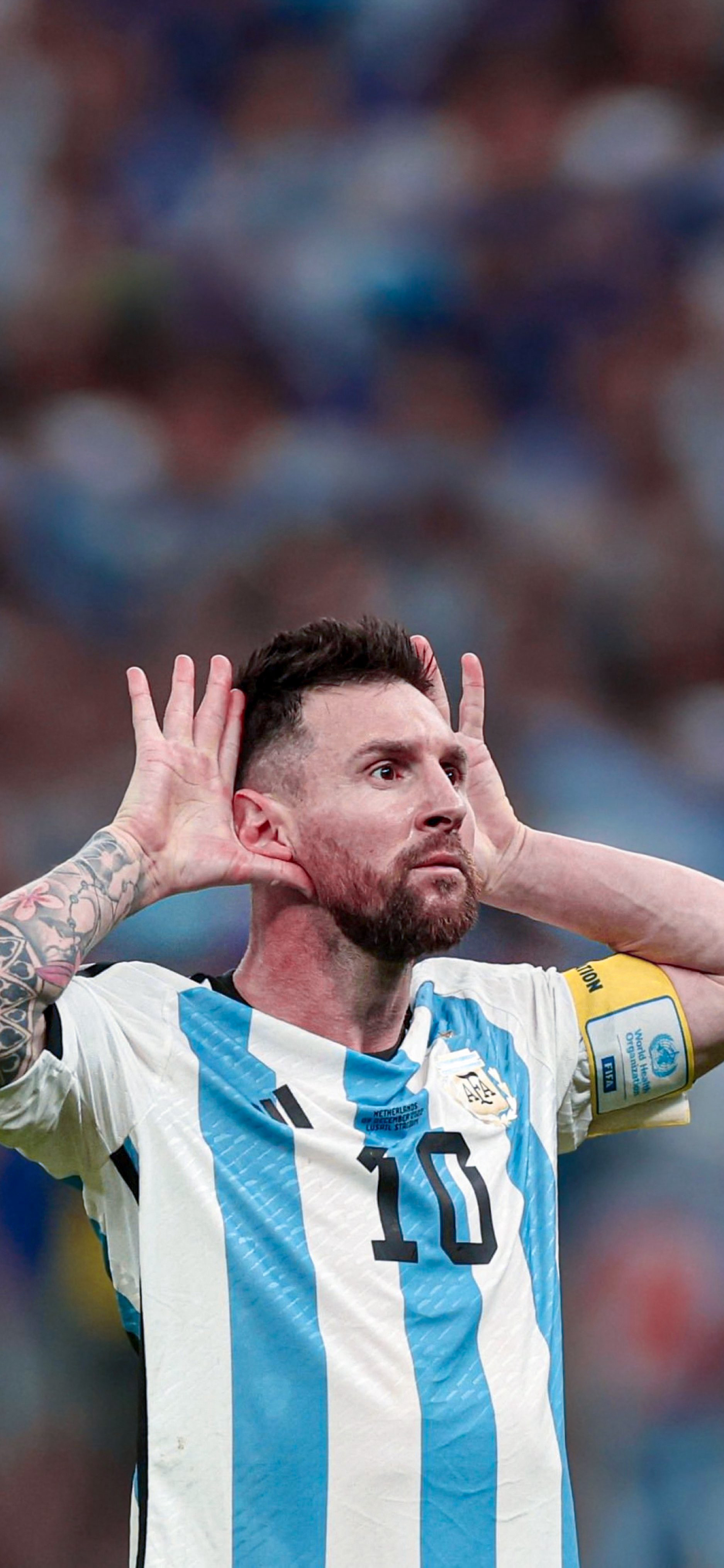 Free Download 4K & HD Messi Wallpaper for iPhone & Android Phones (FIFA World Cup Qatar 2022 Argentina vs Netherlands)