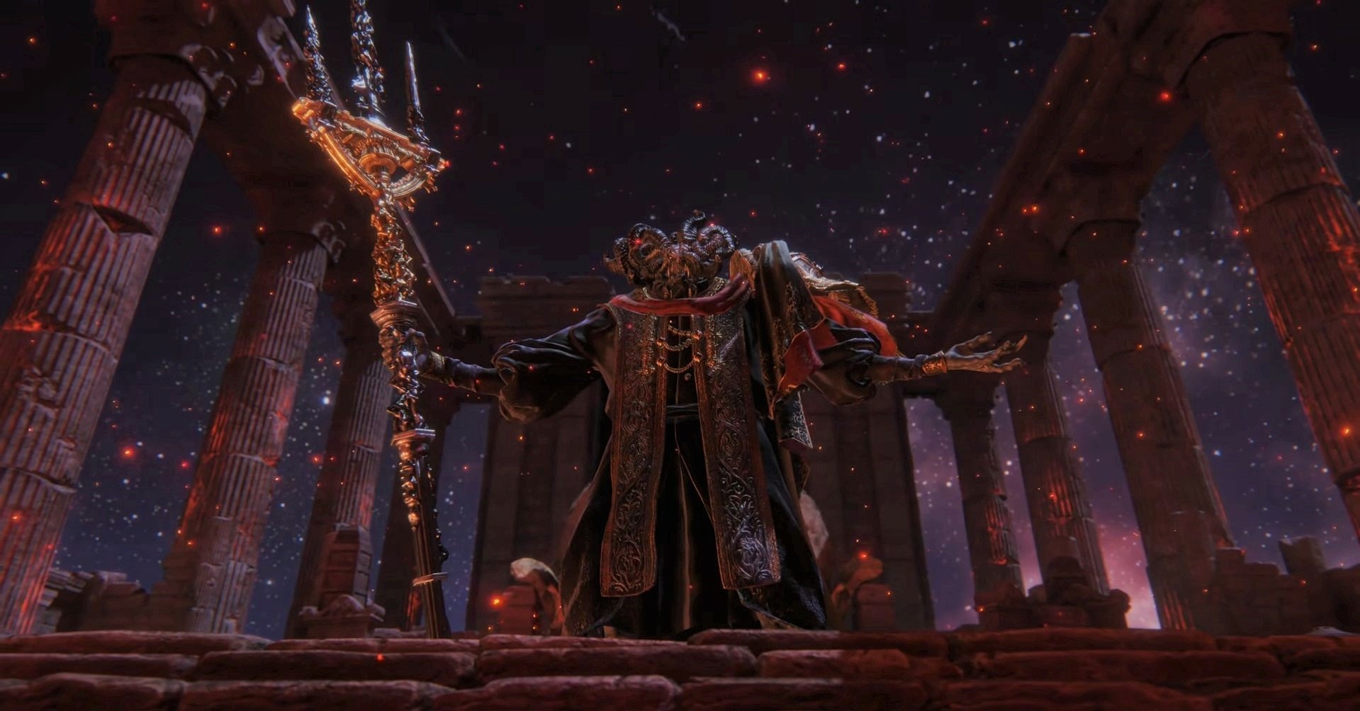 Download Mohg Lord Of Blood Demigod Boss Fight Fantasy Elden Ring Art