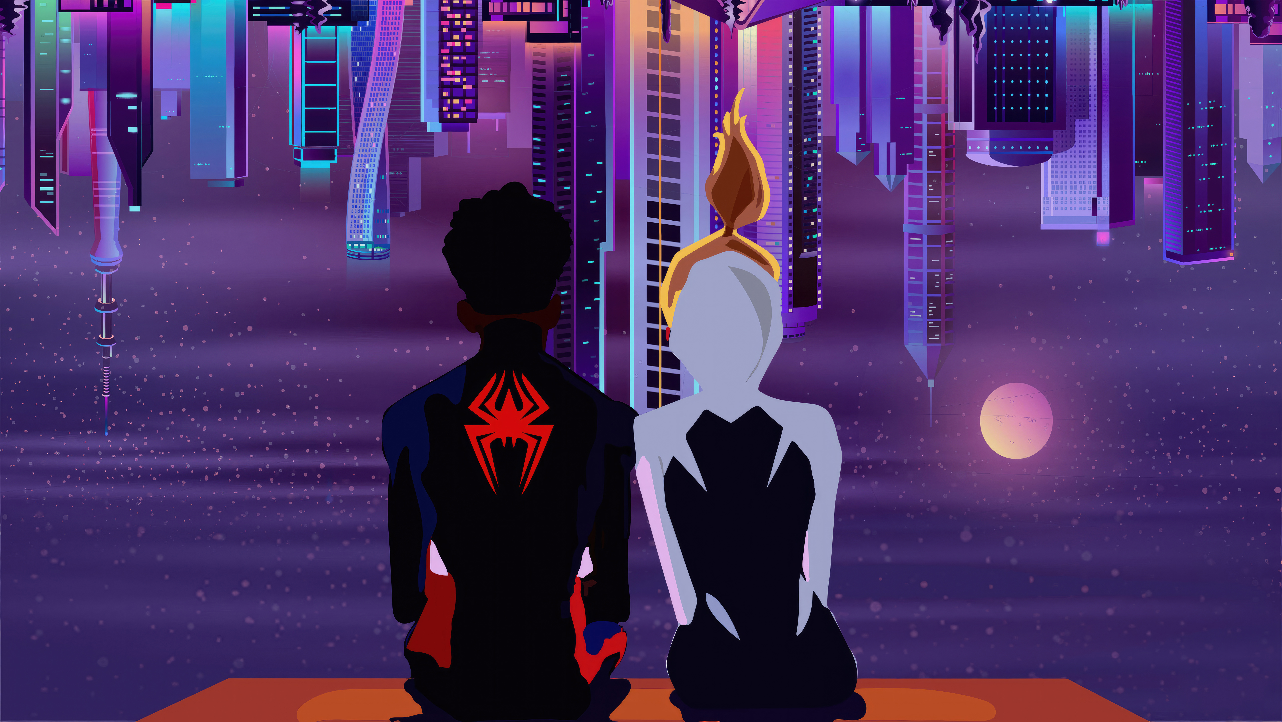 Spiderverse Alliance Gwen Stacy And Miles Morales Wallpaper, HD Superheroes Wallpaper, 4k Wallpaper, Image, Background, Photos and Picture