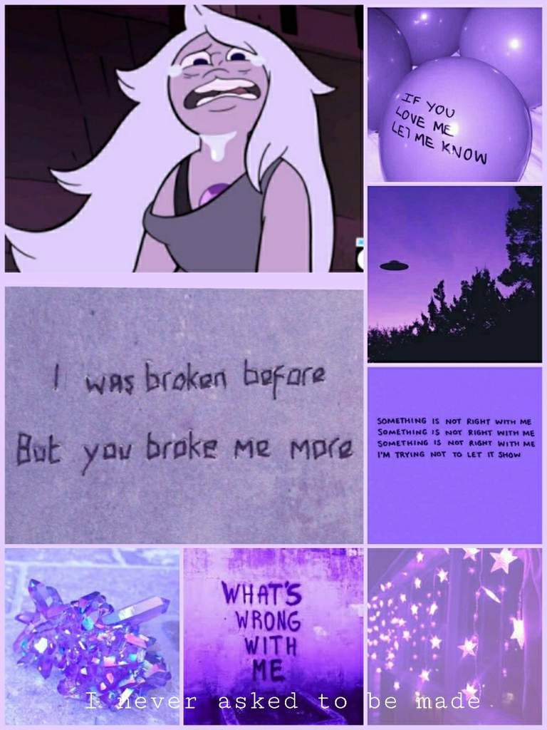 Sad Amethyst Aesthetic. Steven Universe Amino