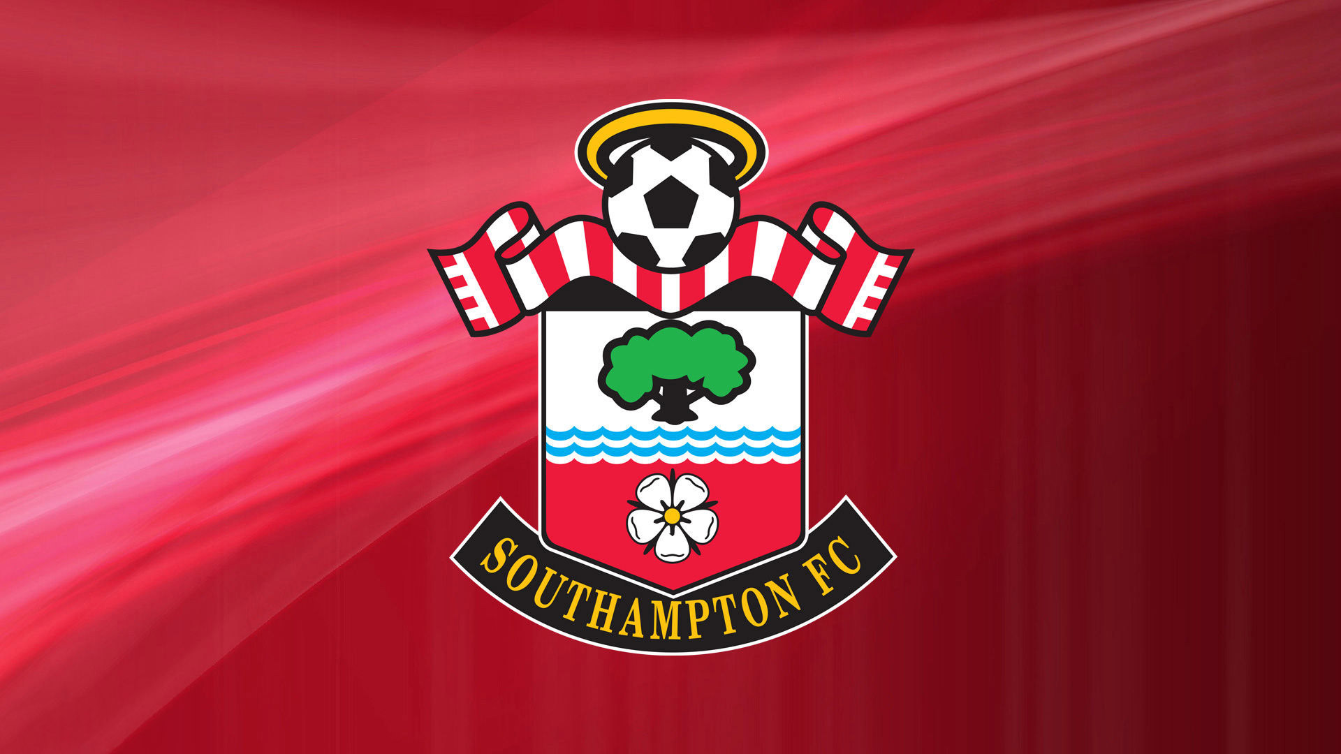 Wallpaper logo, football, England, Sport, Southampton FC for mobile and desktop, section спорт, resolution 1920x1080