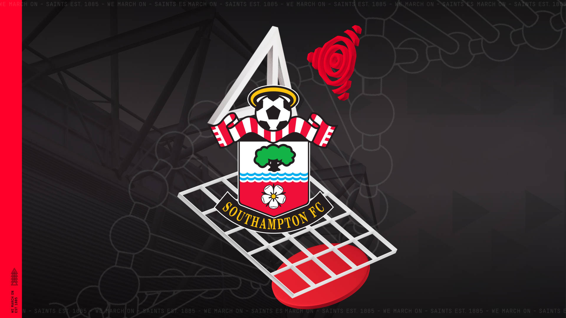Download Southampton FC Team Logo Wallpaper