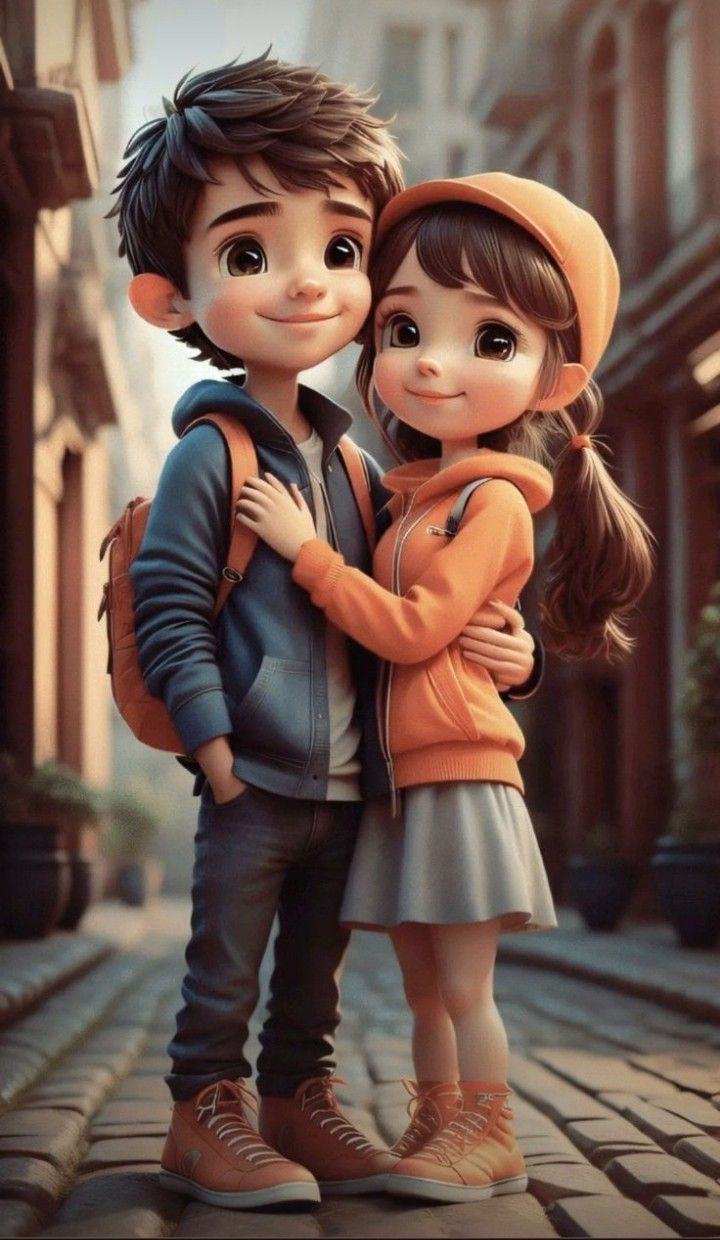Cartoon Love Wallpaper, HD Cartoon Love Background on WallpaperBat