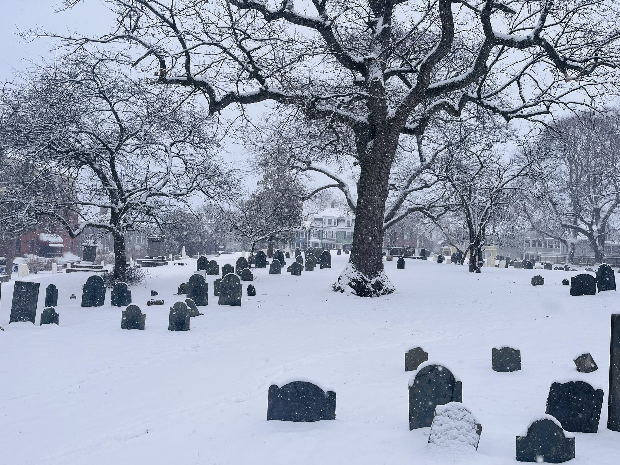 J.W. Ocker doubly buried in Broad Street Cemetery, Salem, MA