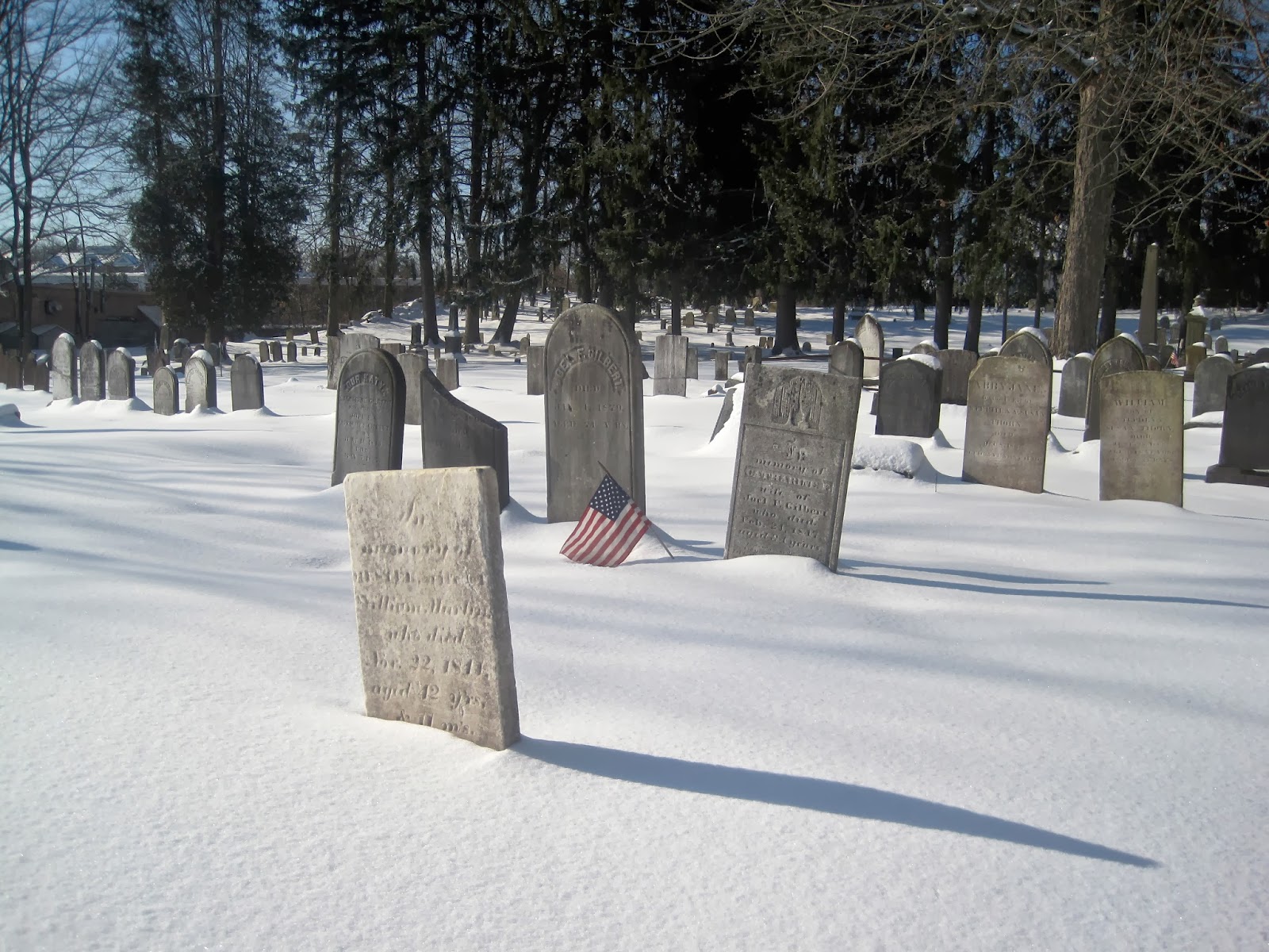 The Episcopal Cemetery Project: The Graveyard in Winter