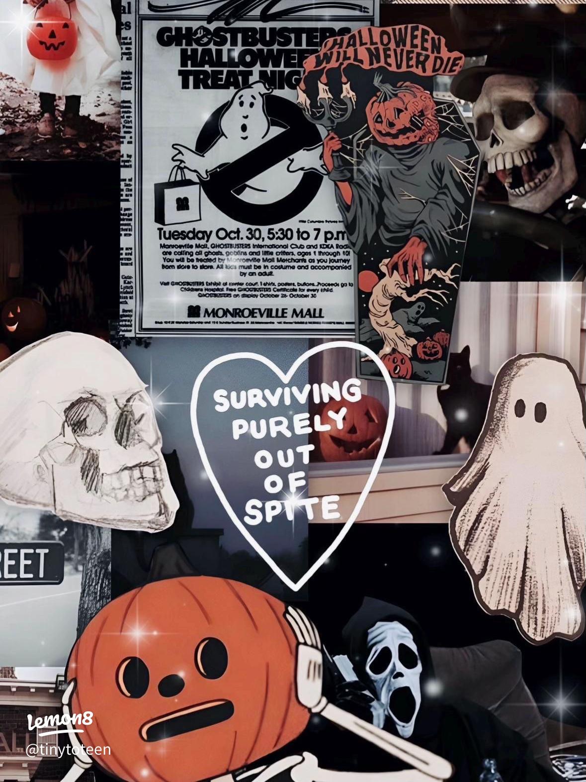 Cute Halloween Wallpaper for Your Phone: Celebrate Spooky Season in Style real user experience on Lemon8