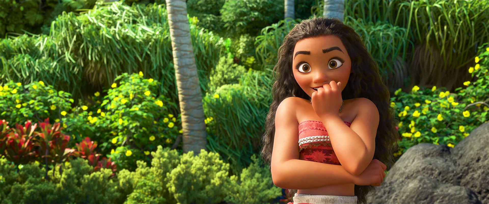 One excited Moana of Motunui *hearable chuckles*. 4K wallpaper for PC / Laptop. Download link in the comment