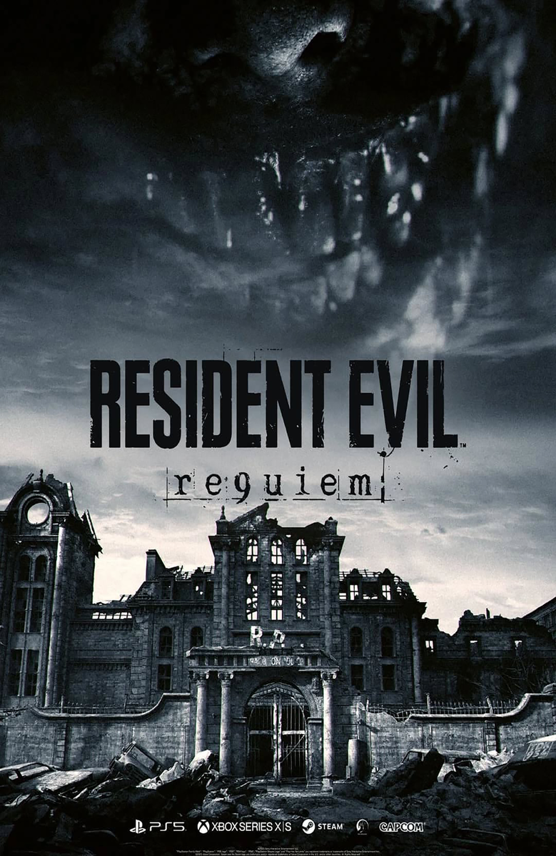 Resident Evil Requiem Release Date Poster 11 x 17 RE9 Requiem Feb. 26th 2026 V2