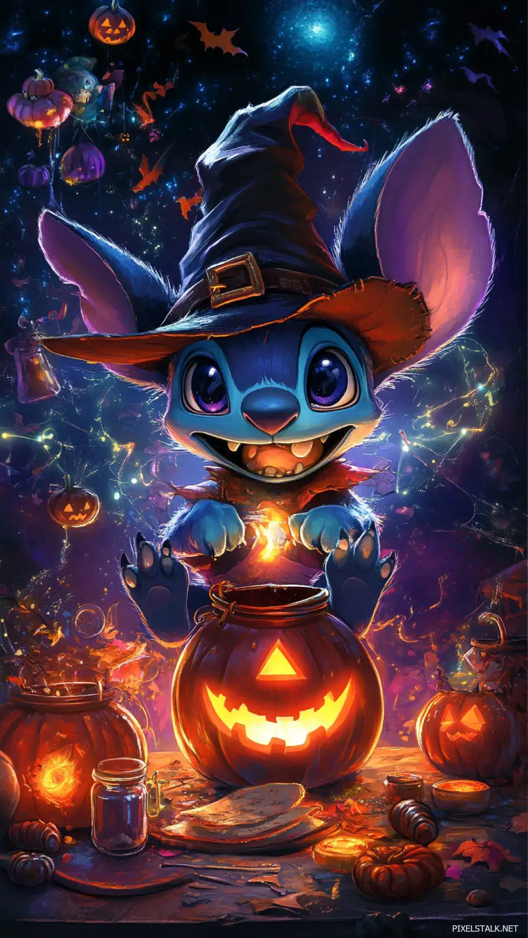 Halloween Stitch Wallpaper