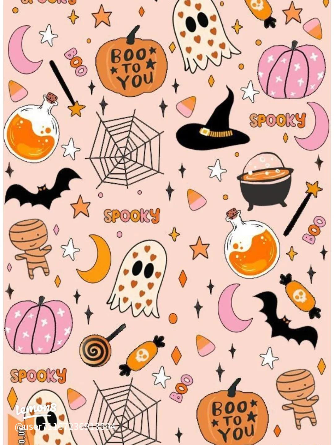 Cute Halloween Wallpaper for a Spooky Touch