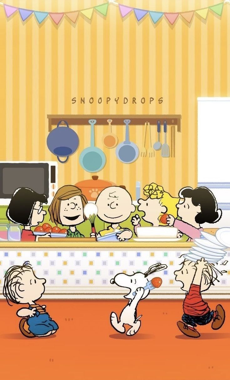 Peanuts. Snoopy wallpaper, Happy thanksgiving wallpaper, Snoopy image