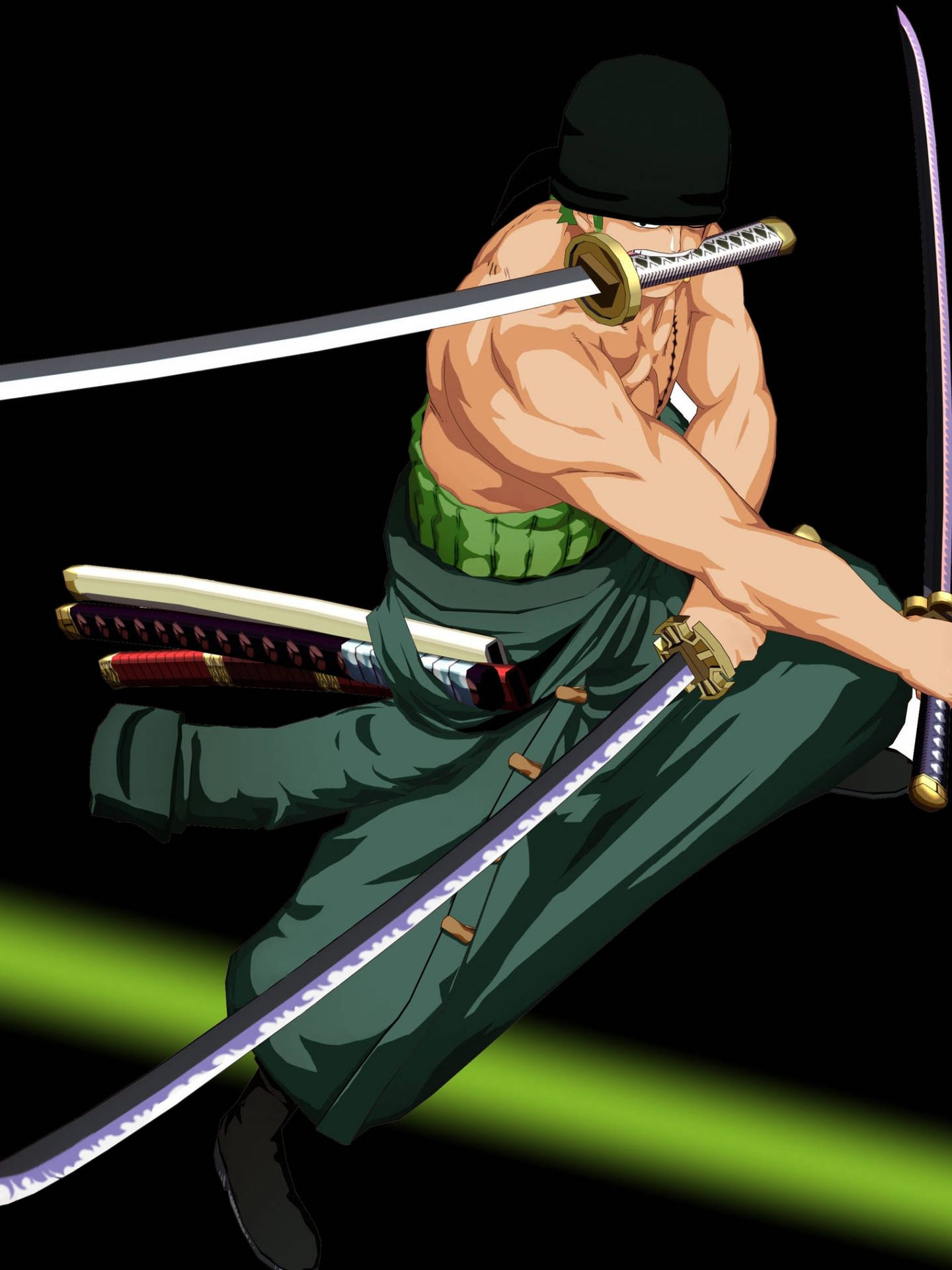 Download One Piece Zoro 4k Pose Wallpaper