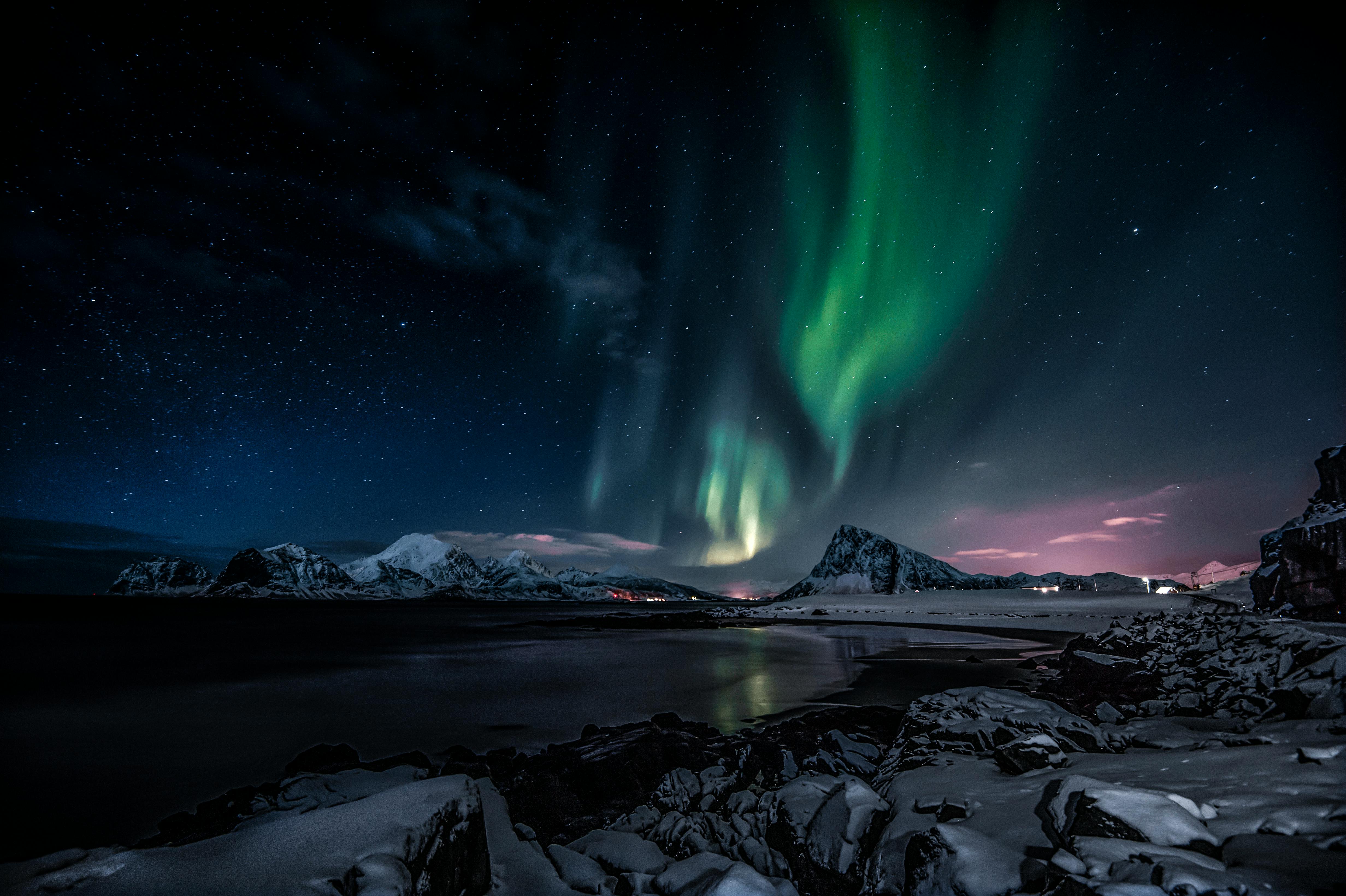 Scenic Photo Of Aurora During Evening · Free