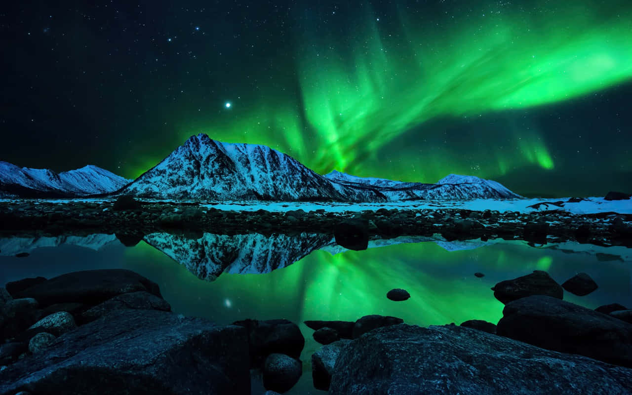 Download Aurora Borealis 1280 X 800 Wallpaper
