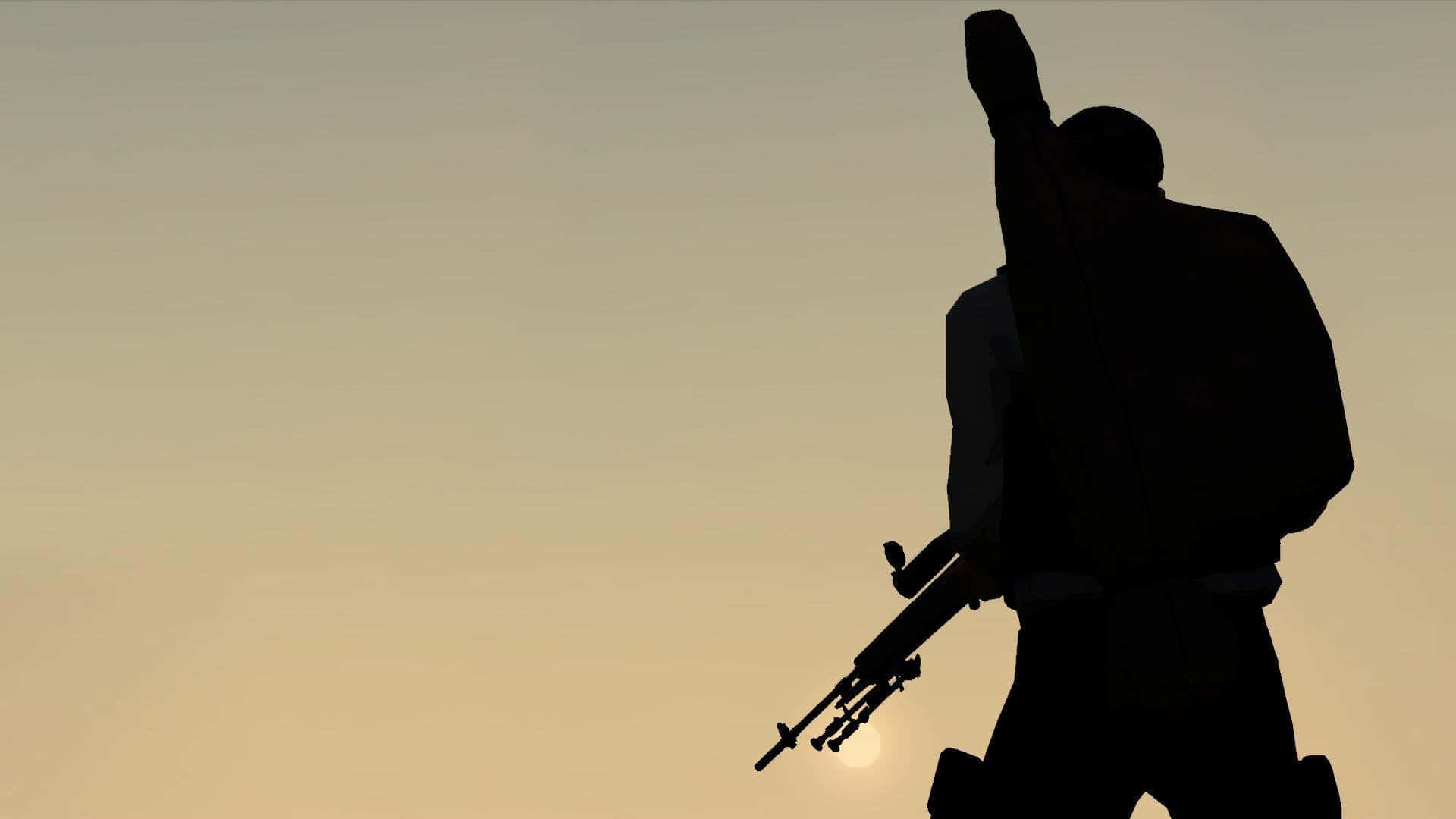 Download Soldier Silhouette 1920x1080 Dayz Epoch Mod Background