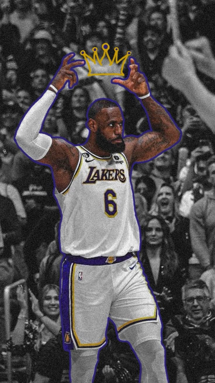 LeBron James crown wallpaper