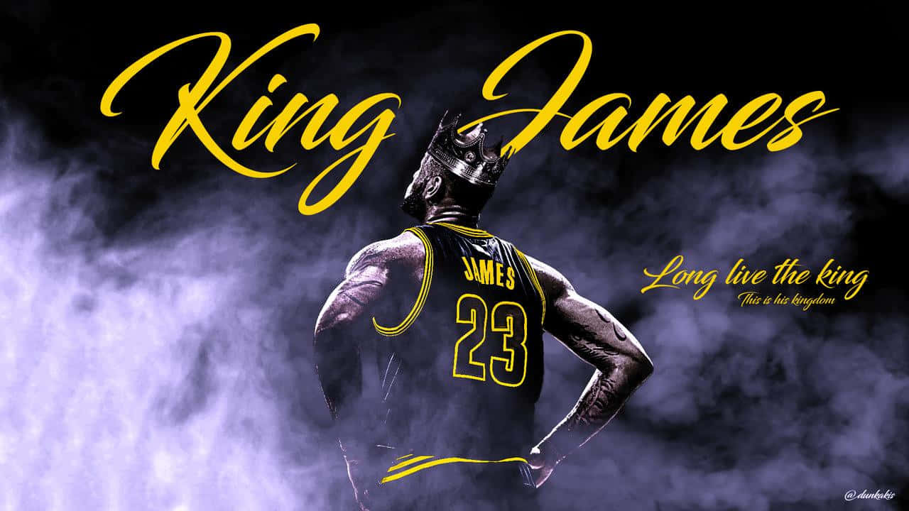 King Lebron James Wallpaper