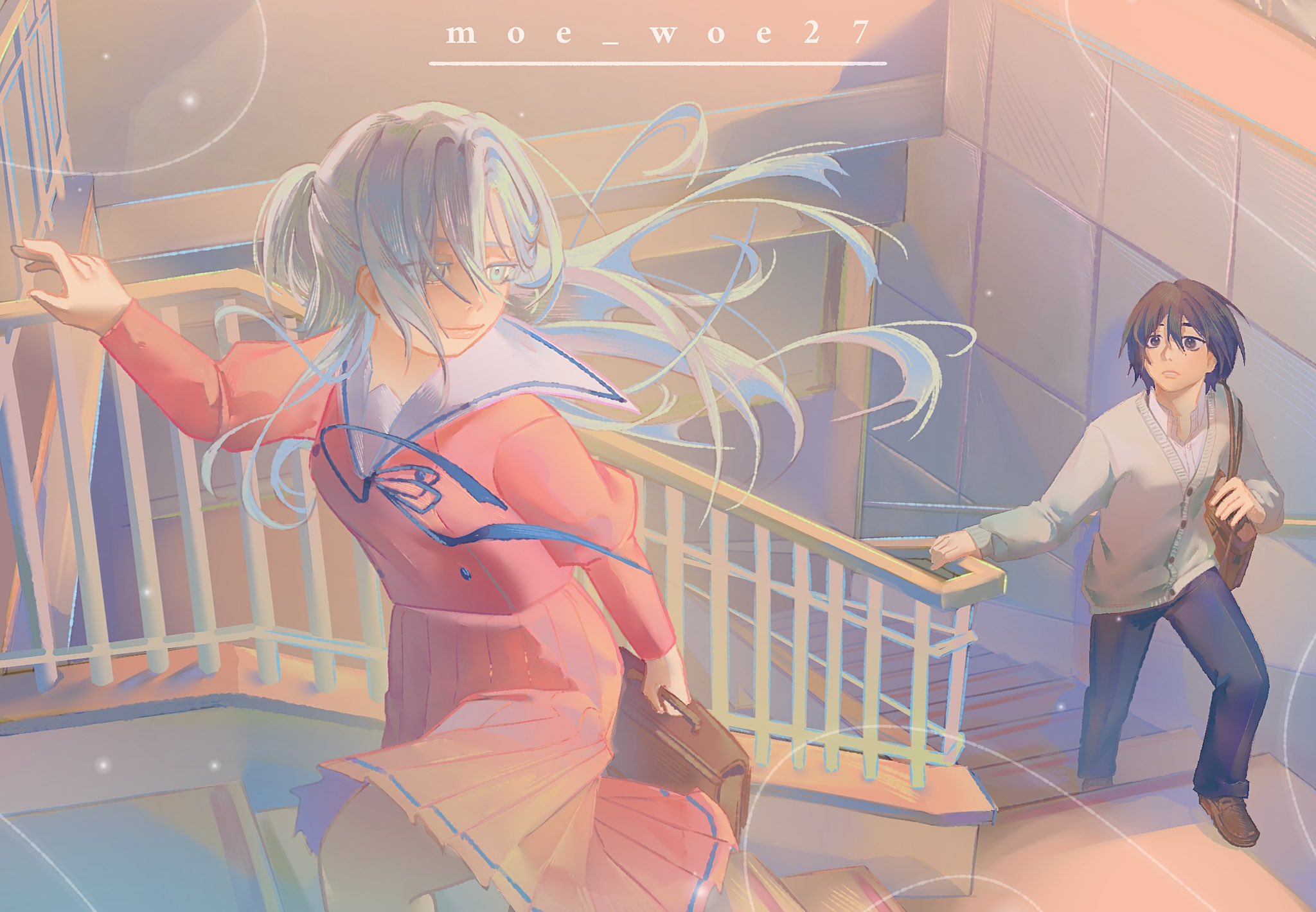 Moe - [The Fragrant Flower Blooms With Dignity]: Subaru & Saku #theFragrantflowersbloomwithdignity #thefragrantflowerbloomswithdignity