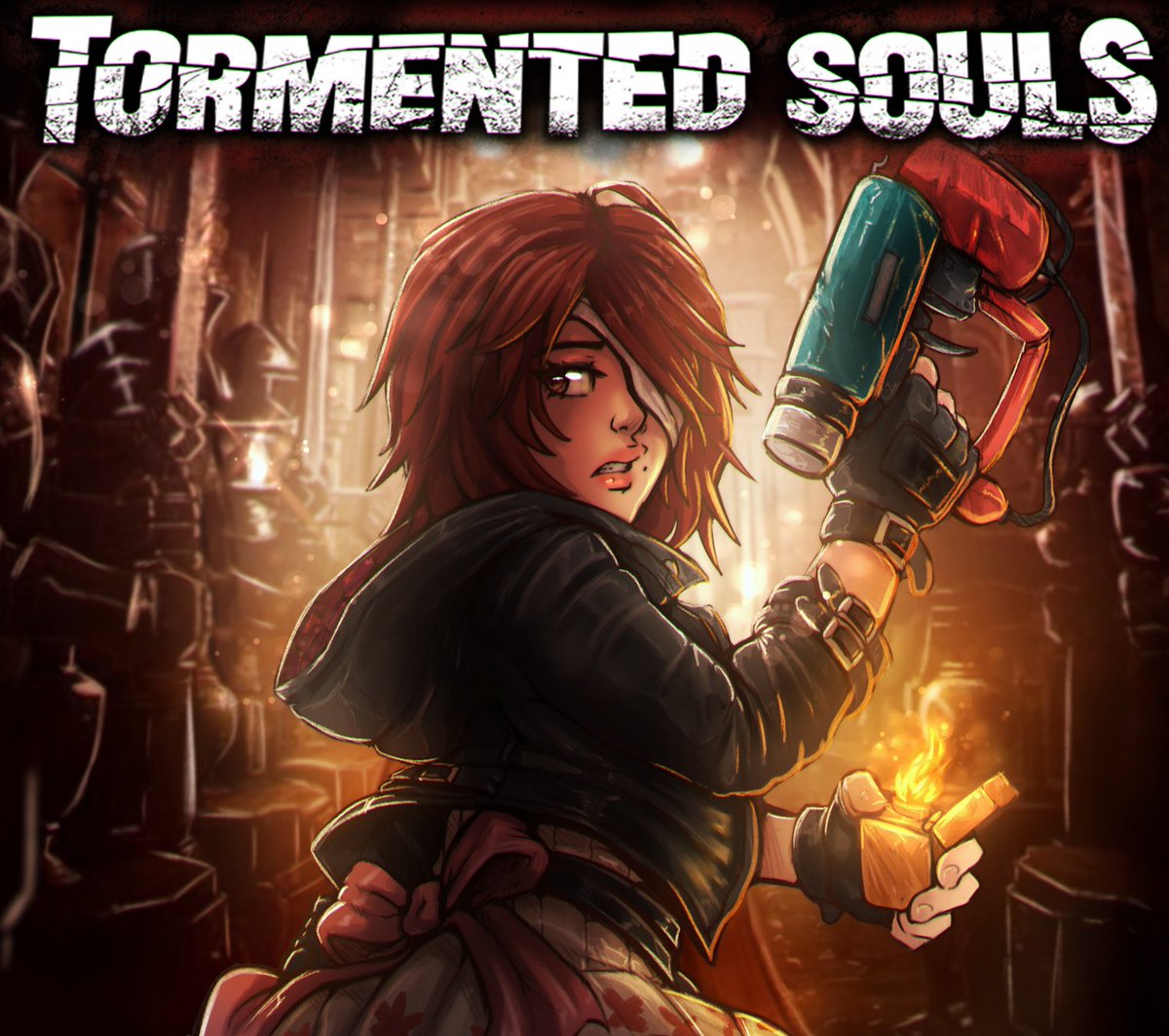 Chowzan Walker from the horror game: Tormented Souls. #tormentedsouls #pqubegames