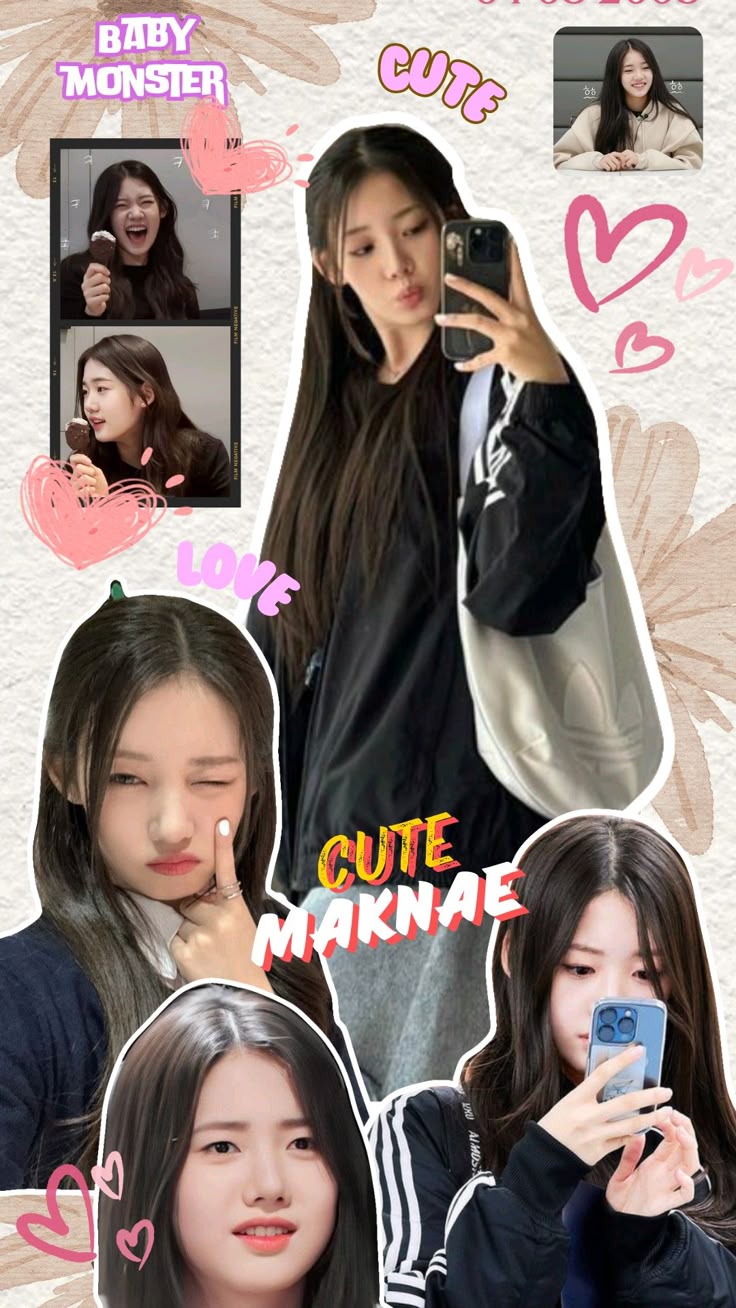 Wallpaper Rora babymonster cute