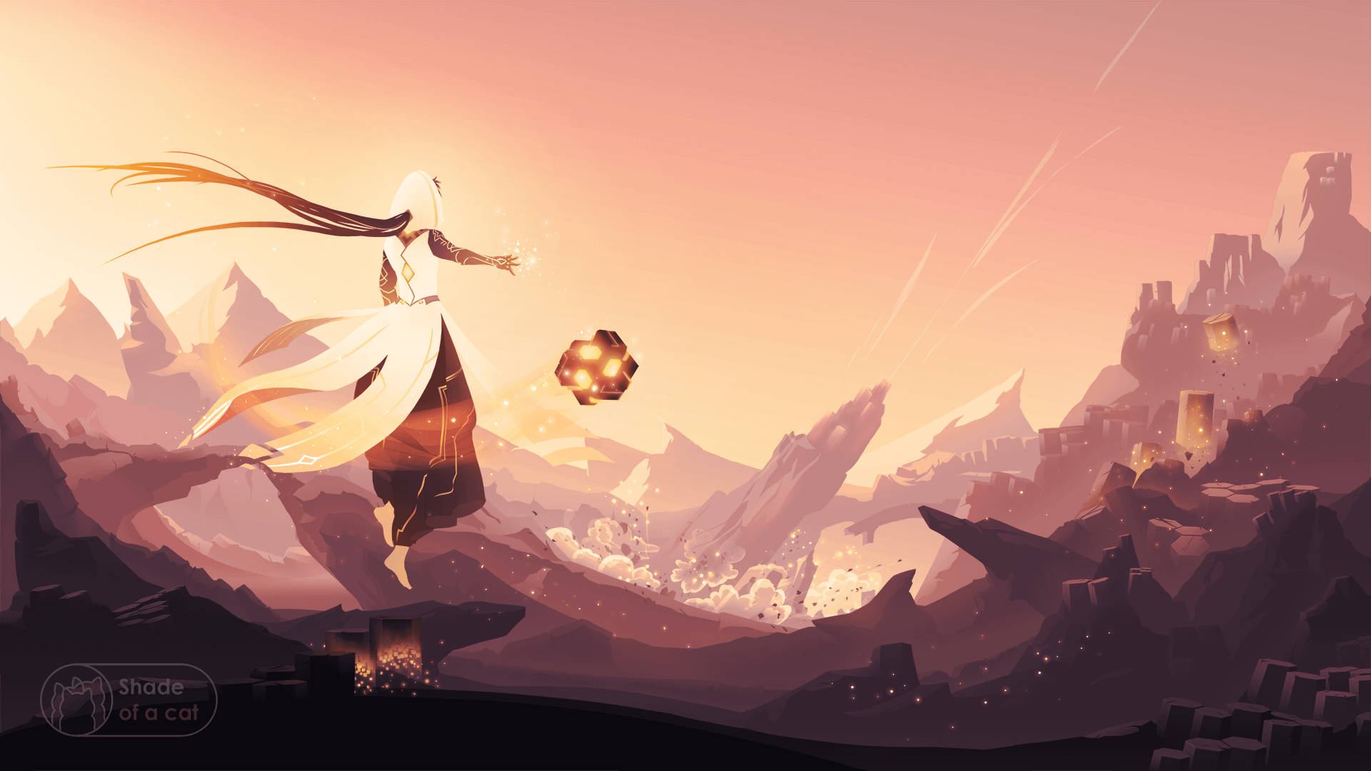 The Seven: Geo Archon Wallpaper, R Genshin_Impact