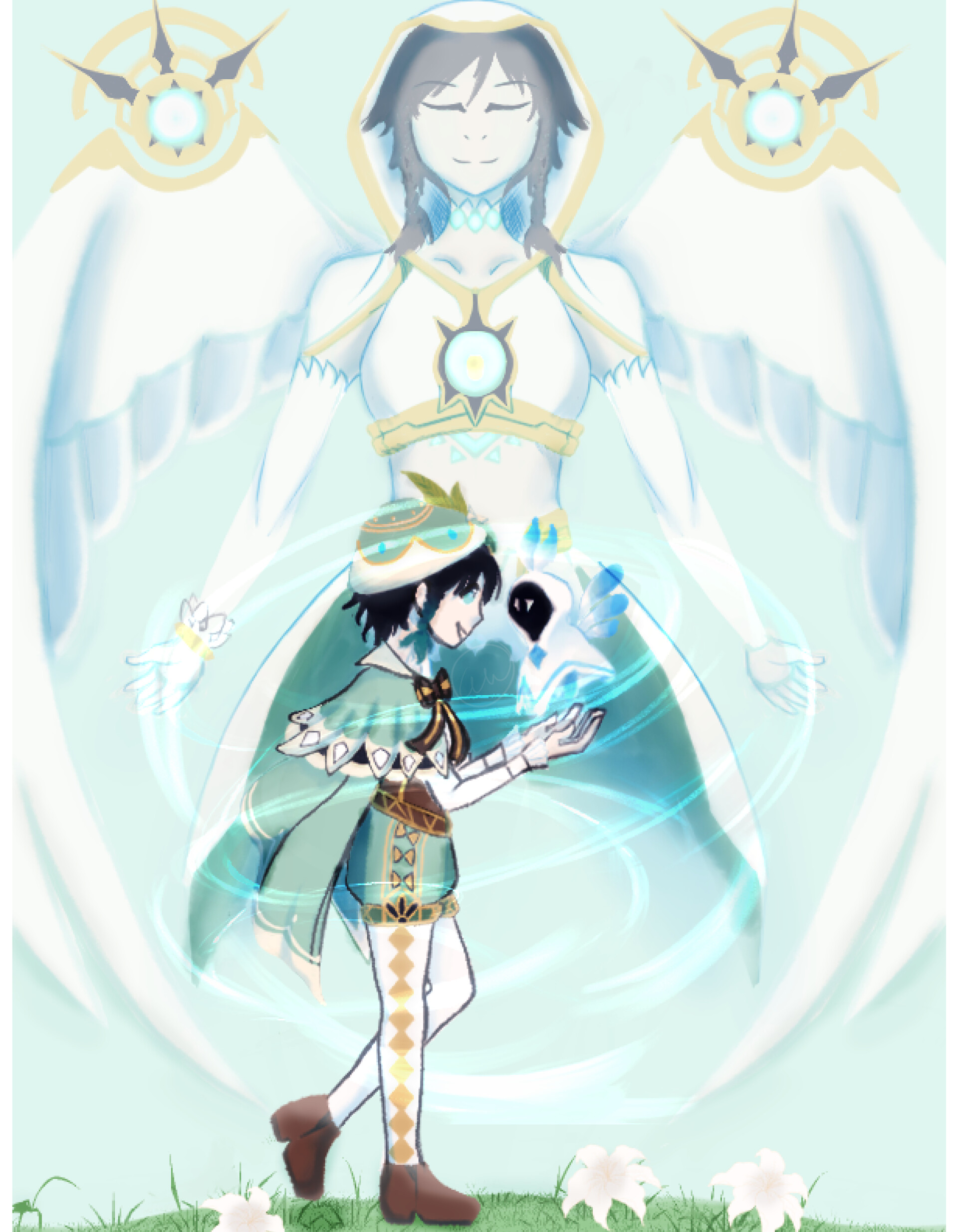 Genshin Impact Archon Prints