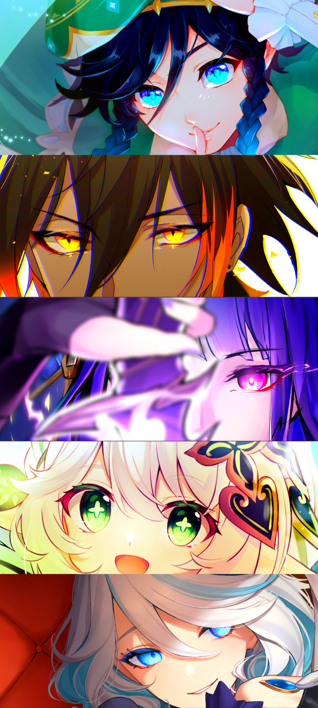 Legendary Five Archons of Genshin Impact