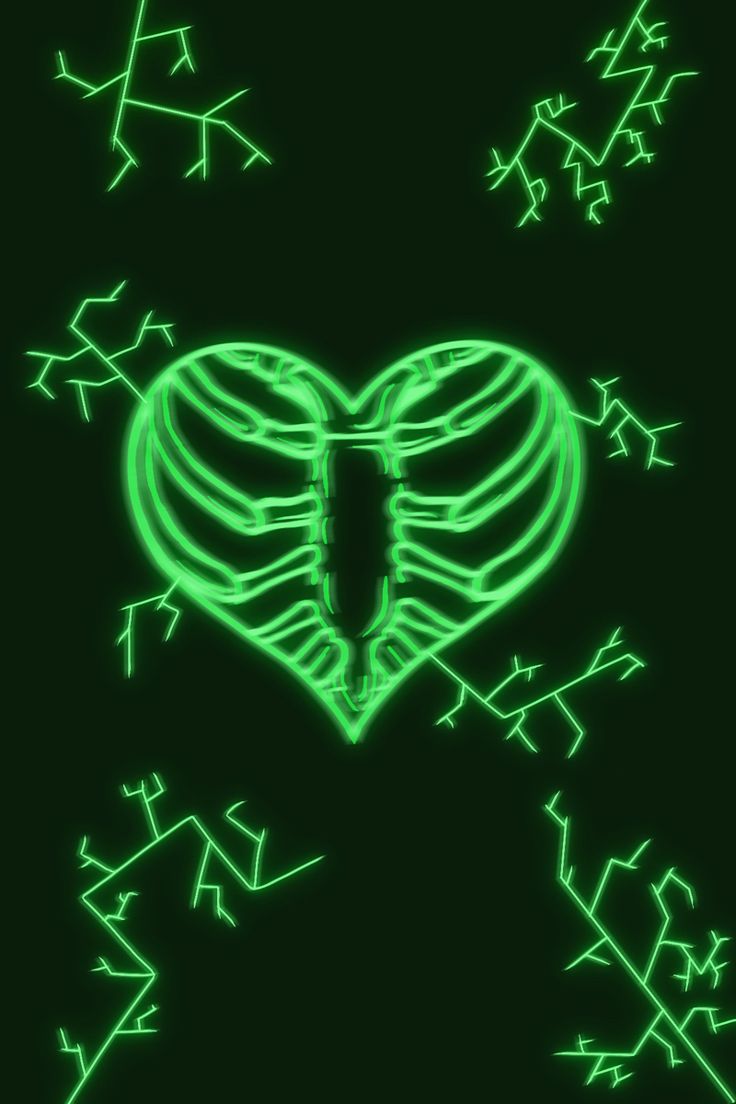 Green lightning. iPhone wallpaper. green aesthetic