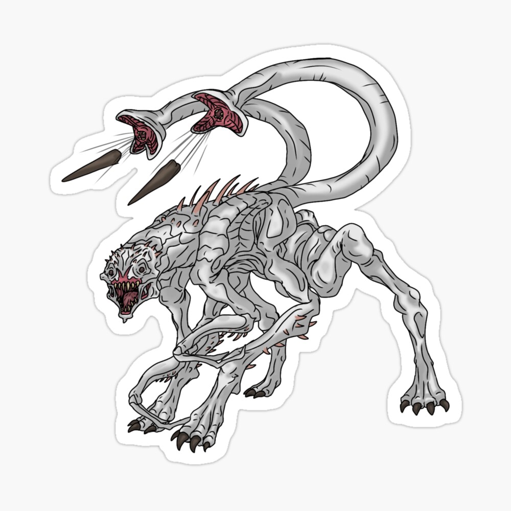 The Tomorrow War White Spike/ Whitespike Magnet