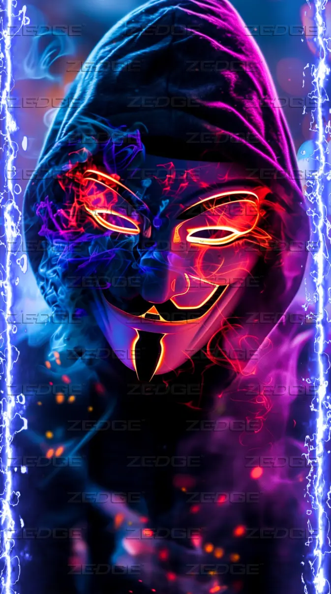 Neon RGB Hacker live wallpaper