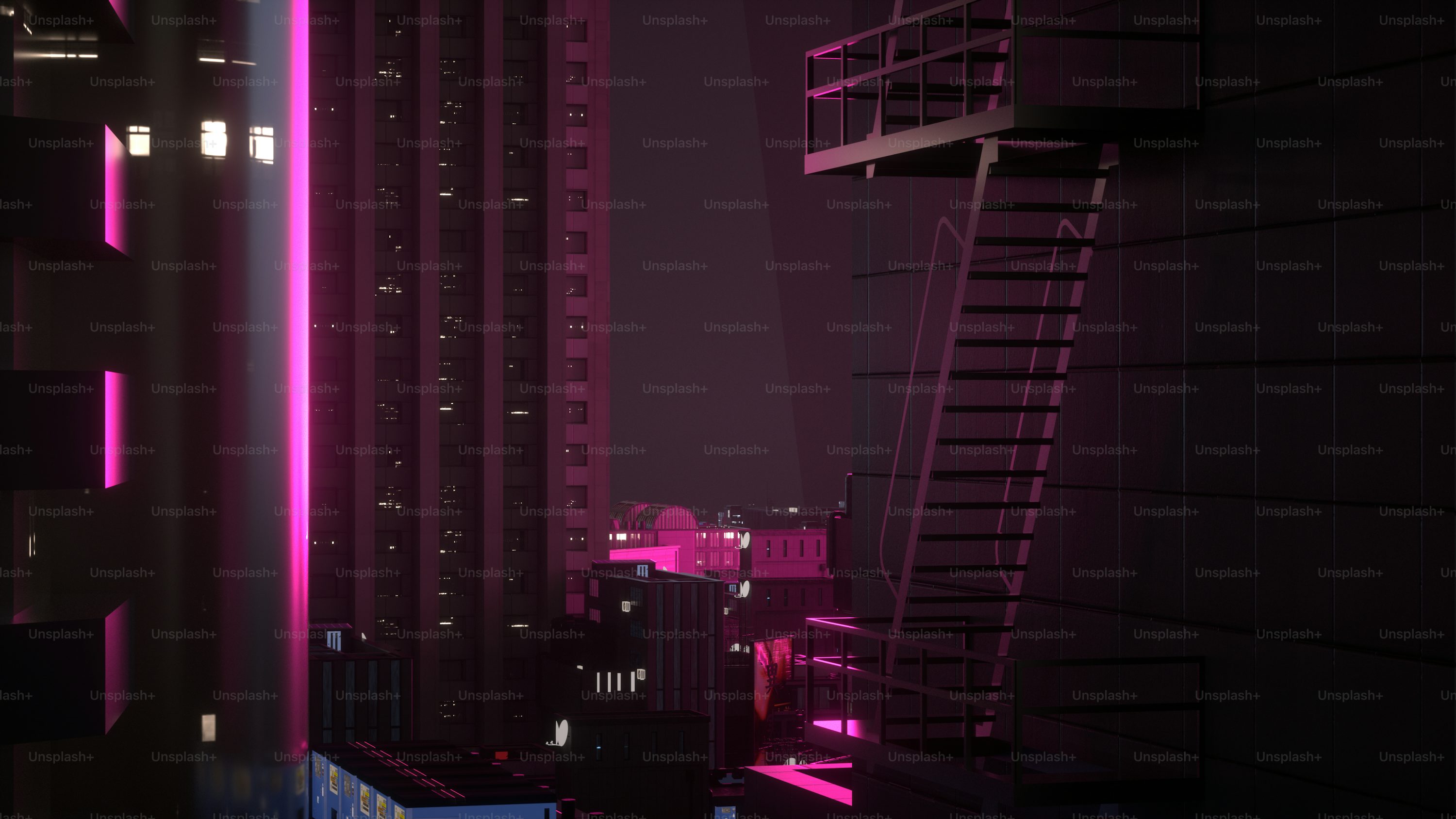 Neon Wallpaper: Free HD Download [4K]