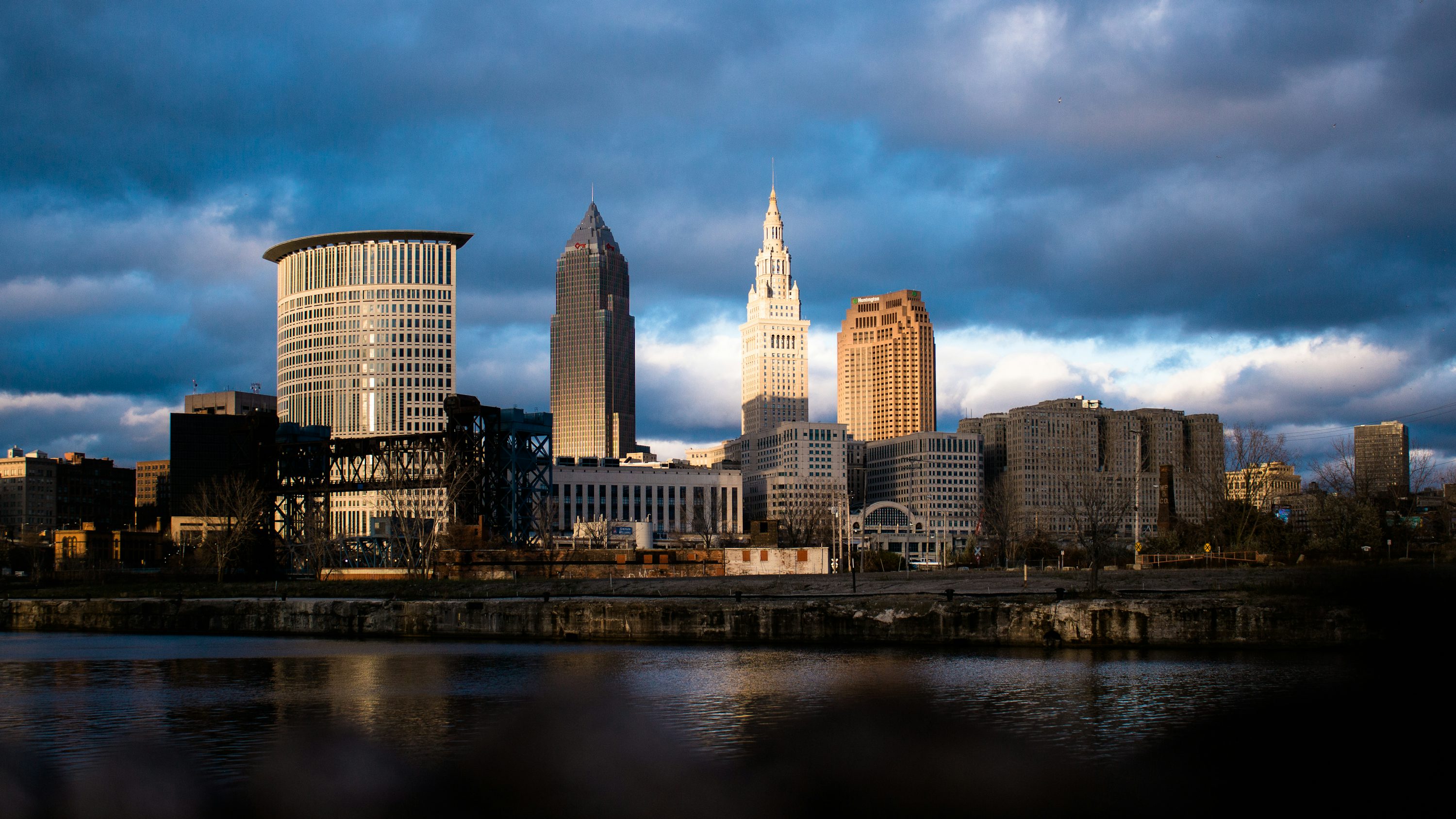 Cleveland Skyline Picture. Download Free Image