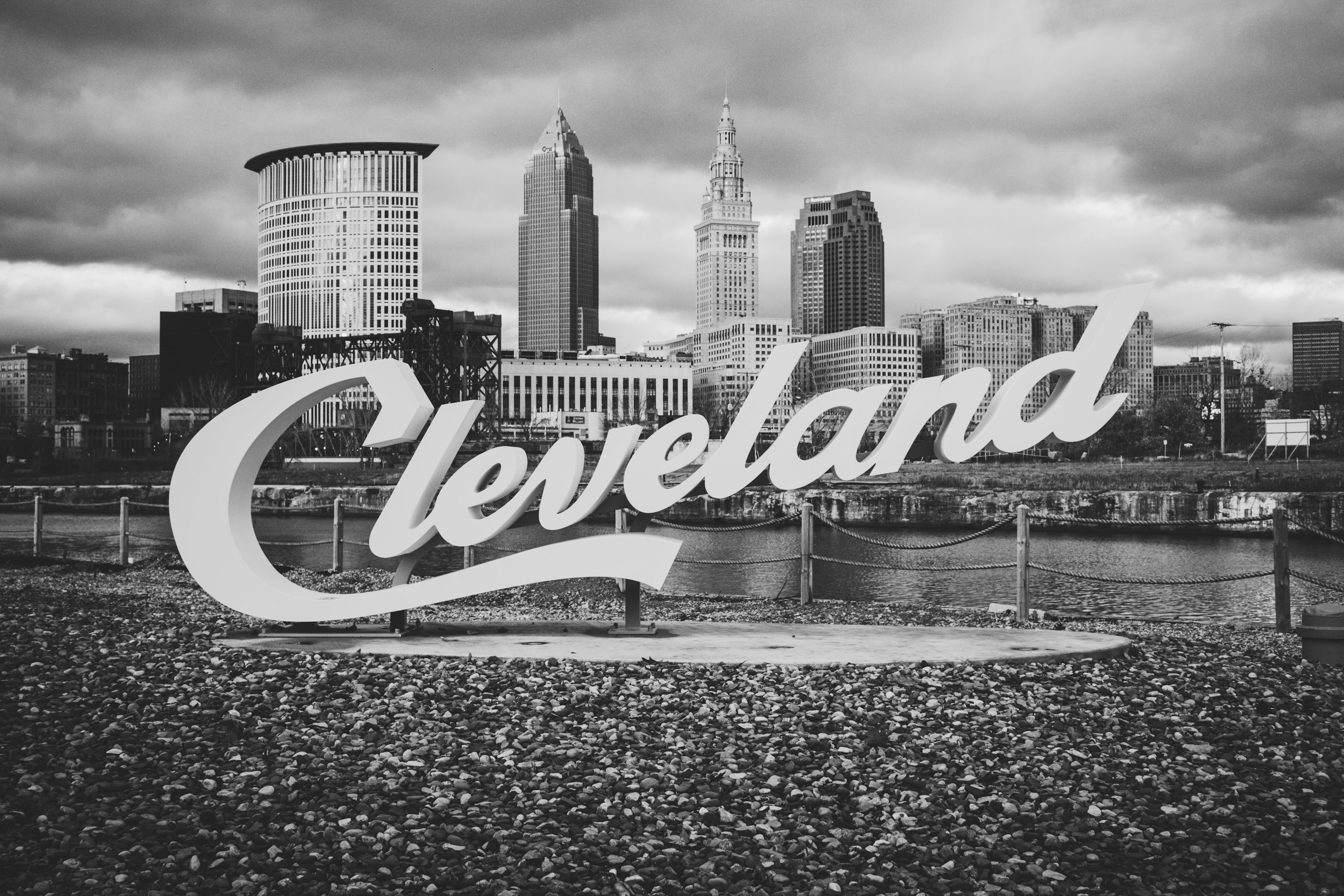 Cleveland Skyline Picture. Download Free Image