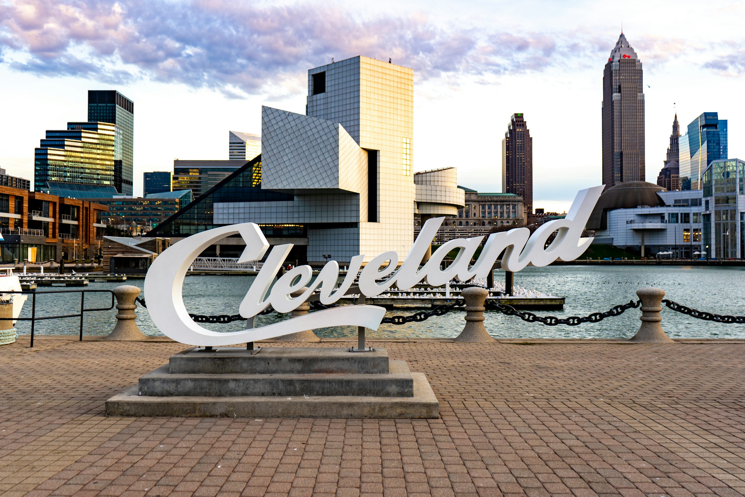 Cleveland Skyline Picture. Download Free Image