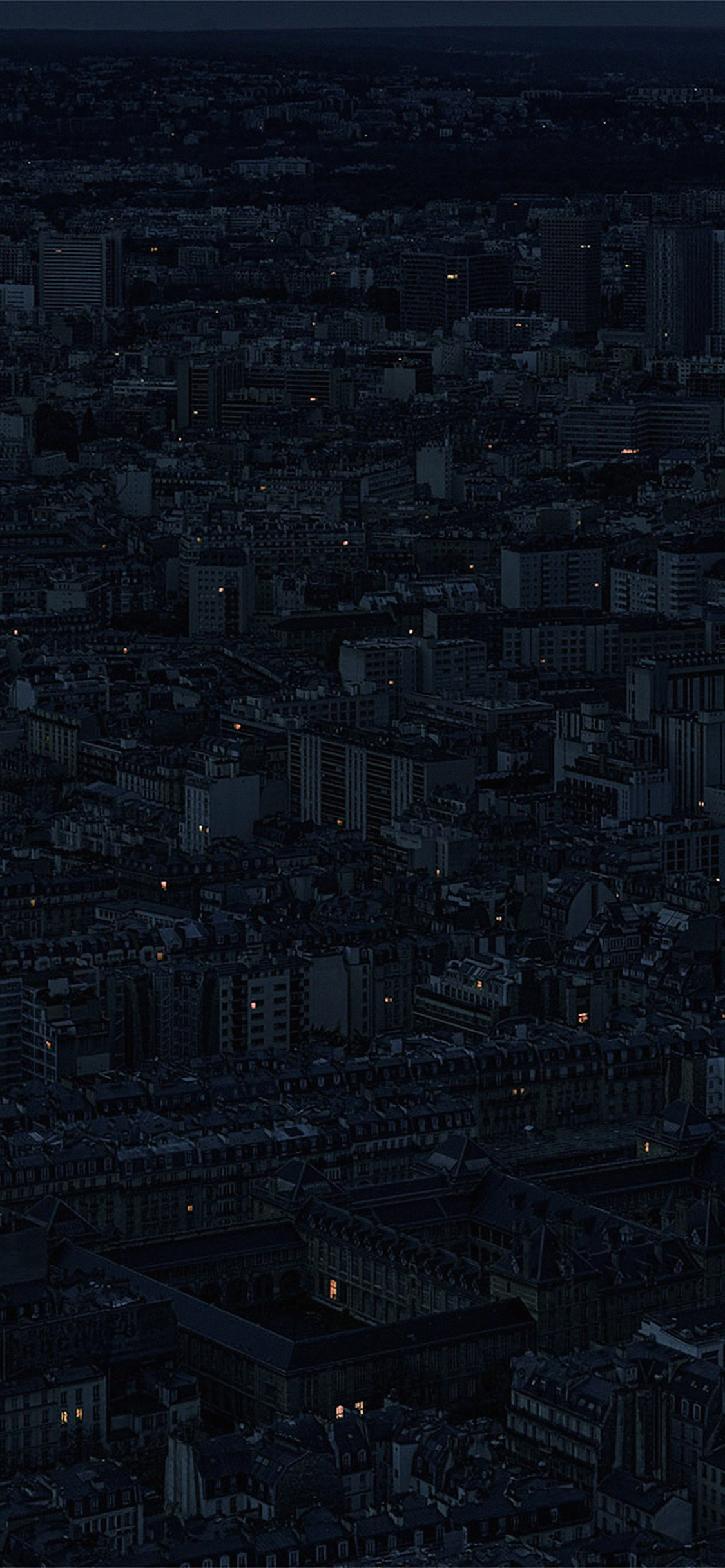 iPhone X wallpaper. night city dark minimal illustration art