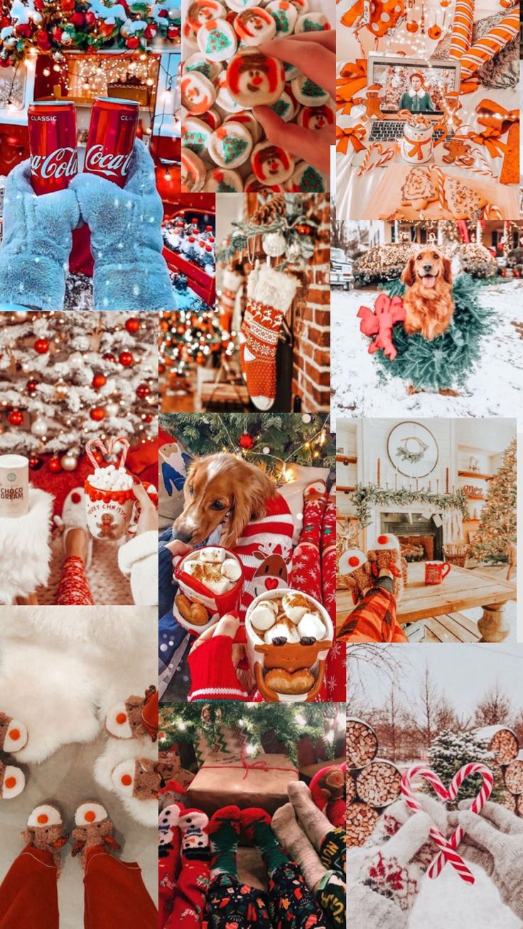 preppy #preppychristmas #christmas #holidays #holiday #girls #inspo # wallpaper #collage #pin #paigeandpressley #vibes #christmasvibes