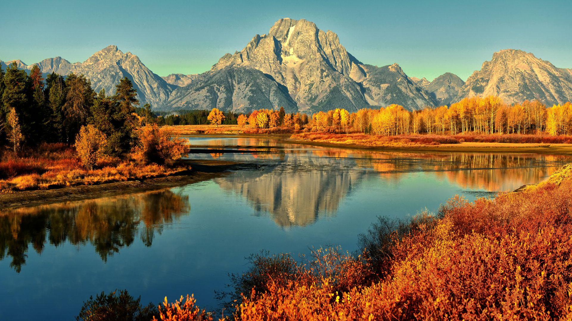 Fall Mountain Computer Wallpaper, HD Fall Mountain Computer Background on WallpaperBat
