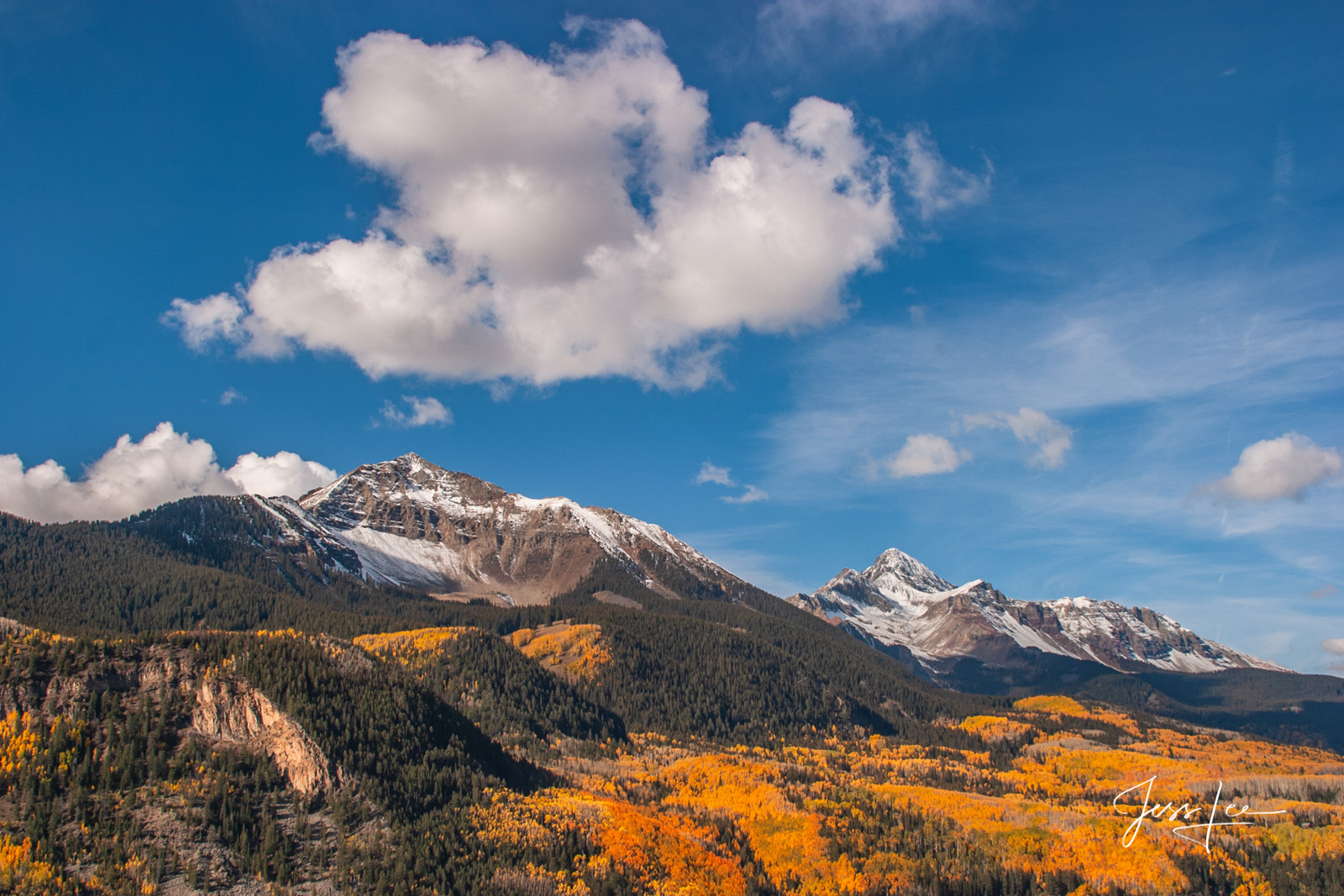 Autumn in the San Juans. Southwest, Colorado. Large Format Prints